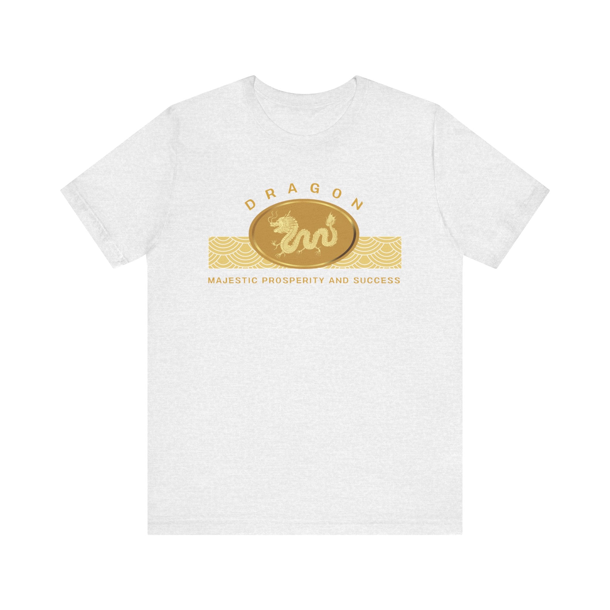 Empowering T-shirt - Zen Dragon Collection Gold Majestic