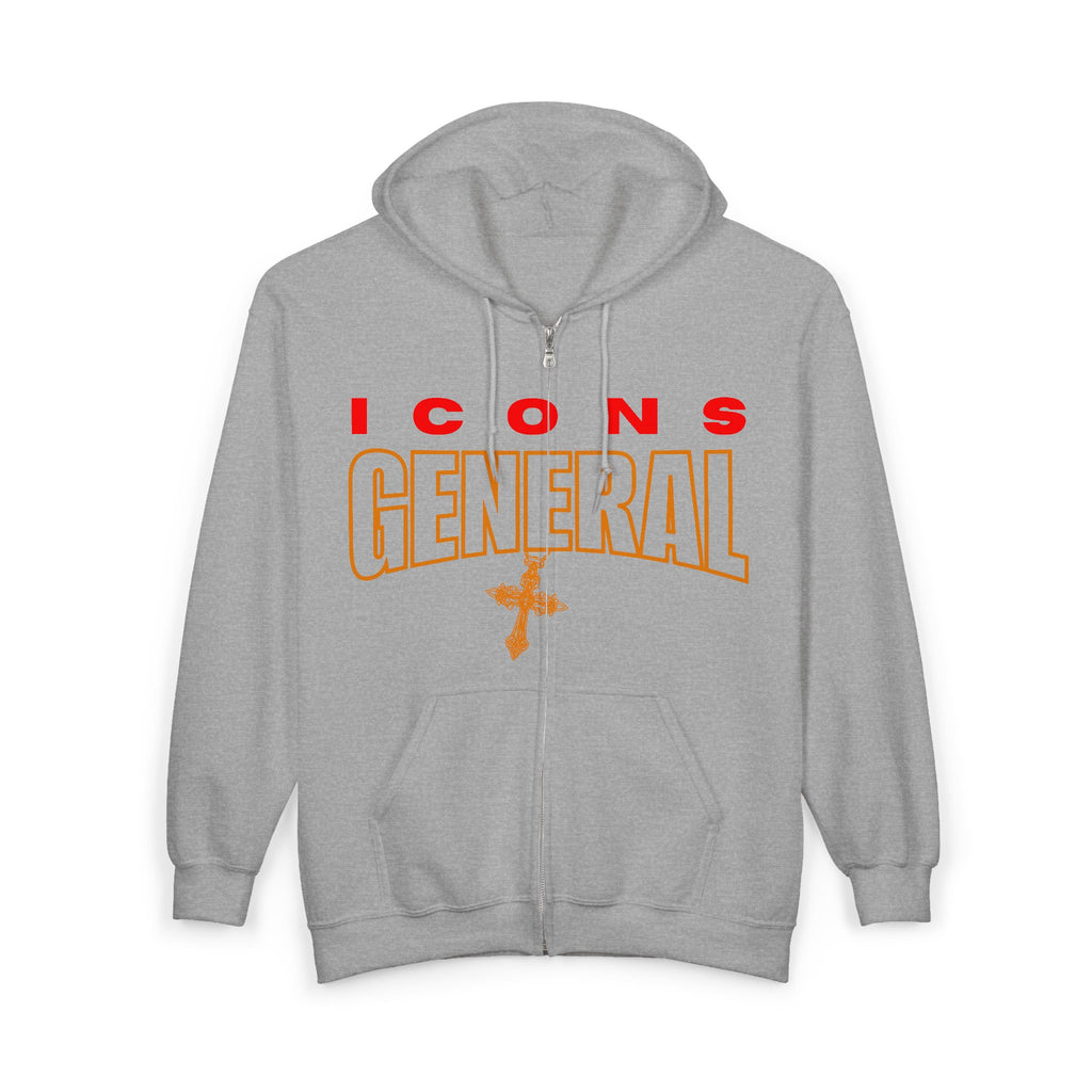 General Numbered Zip Hoodie Collection - 37 General Icons