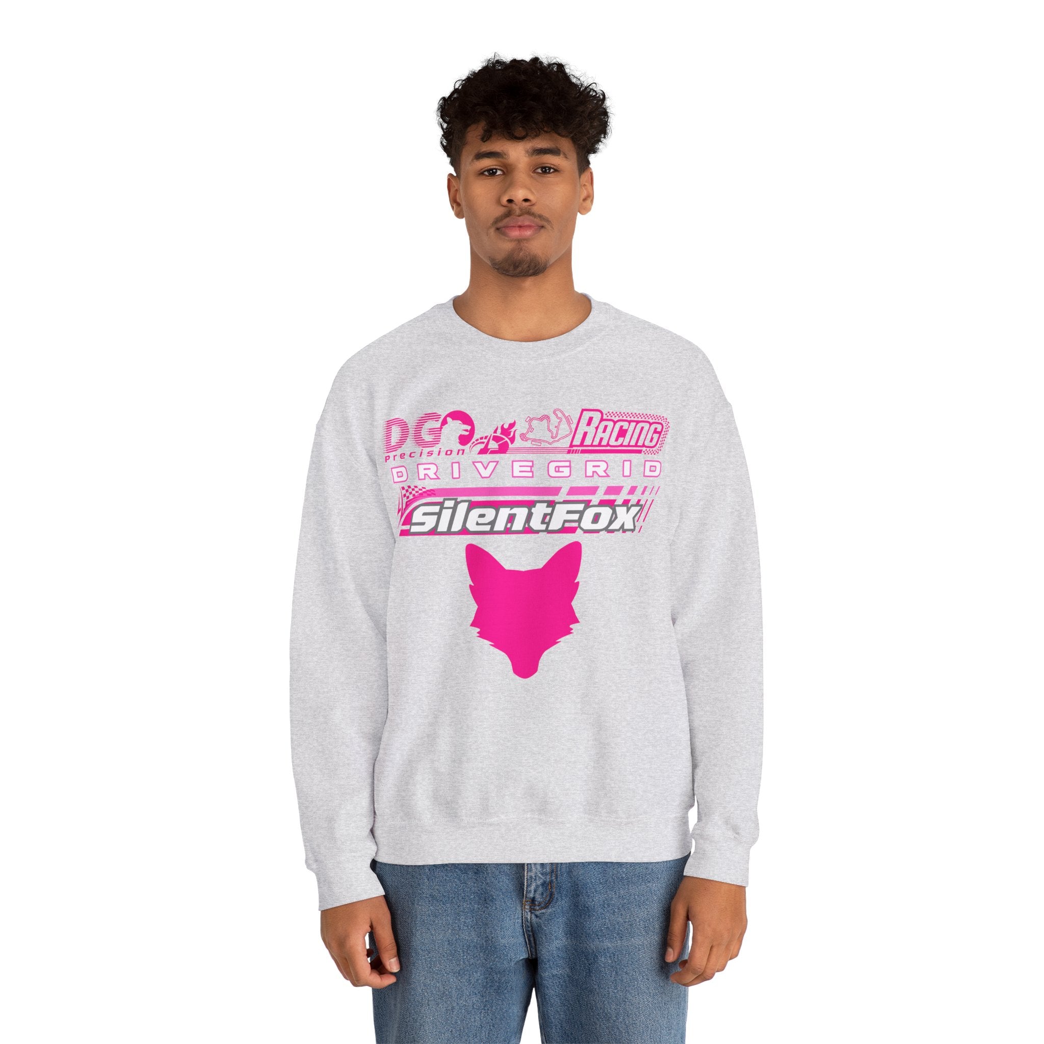 Magenta Fox Racing Sweatshirt Collection - SF Drive Grid