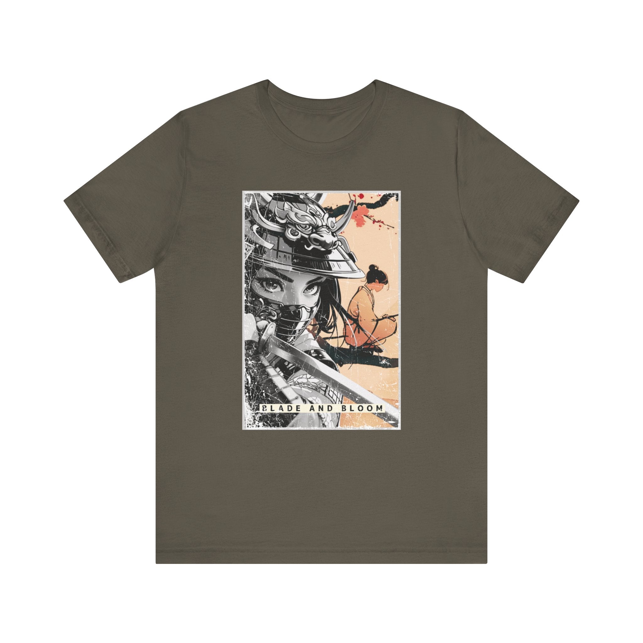 Anime Warrior Girl T-shirt - Blade And Bloom