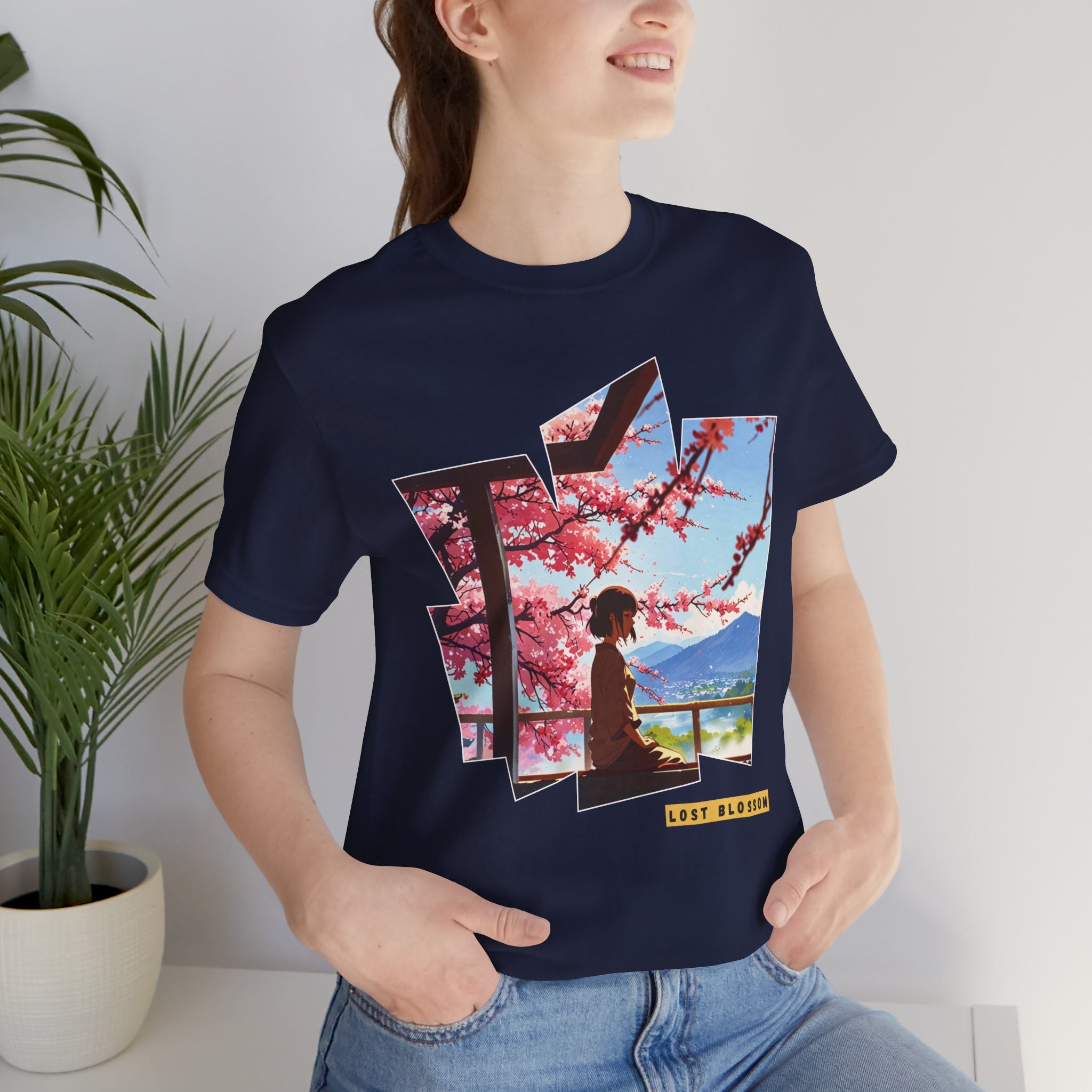 Anime Solace T-shirt - Lost Blossom