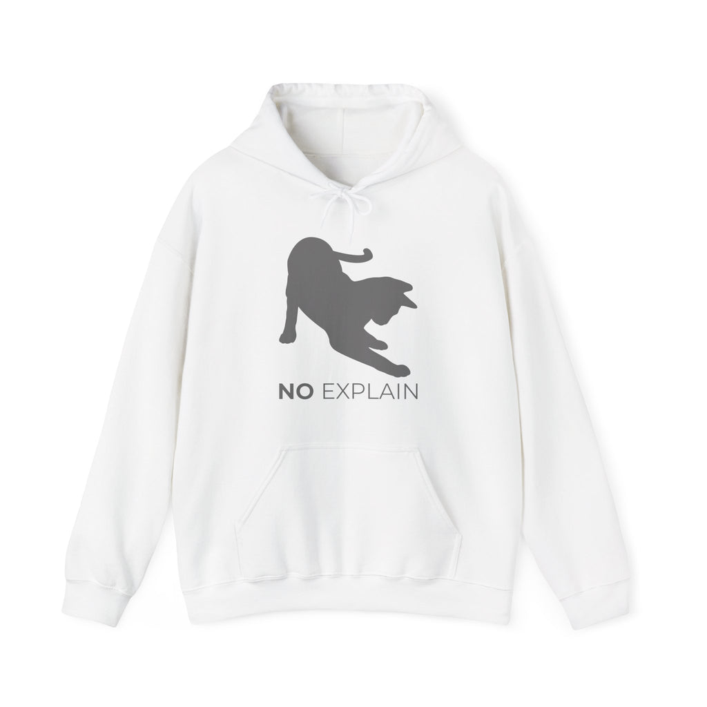 Animal Attitude Hoodie Line - No Explain Cat