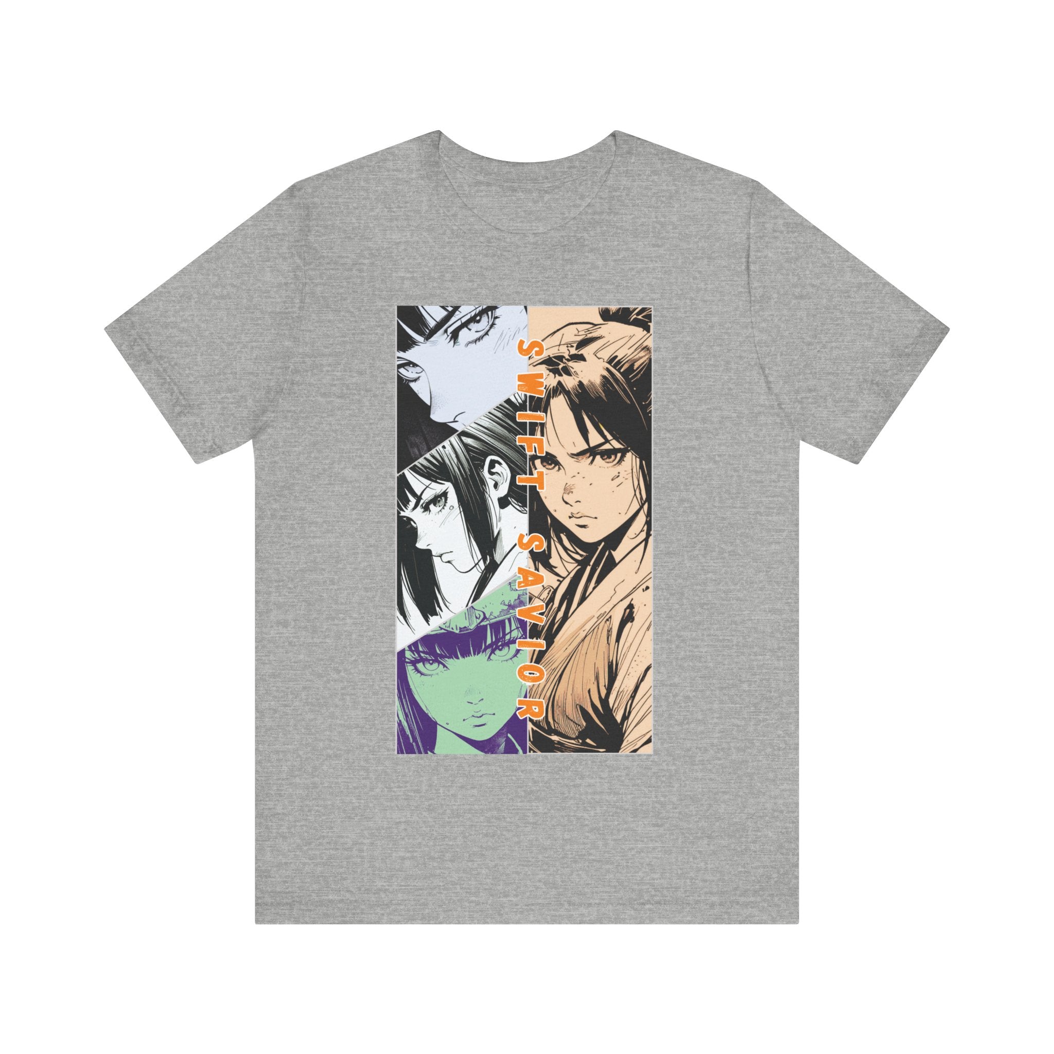 Anime Silent Hero T-shirt - Swift Savior