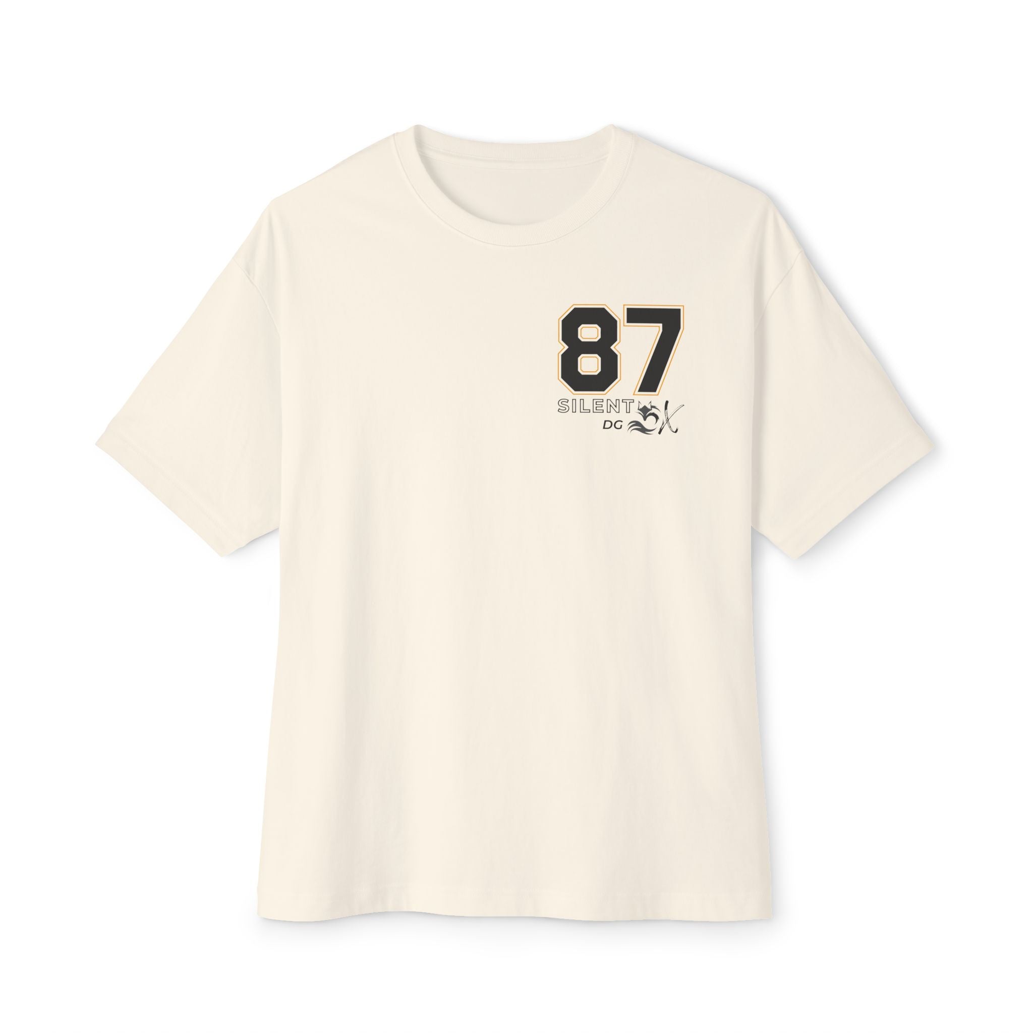 Old School 80's Oversized Casual Streetwear - 87 Block Busted