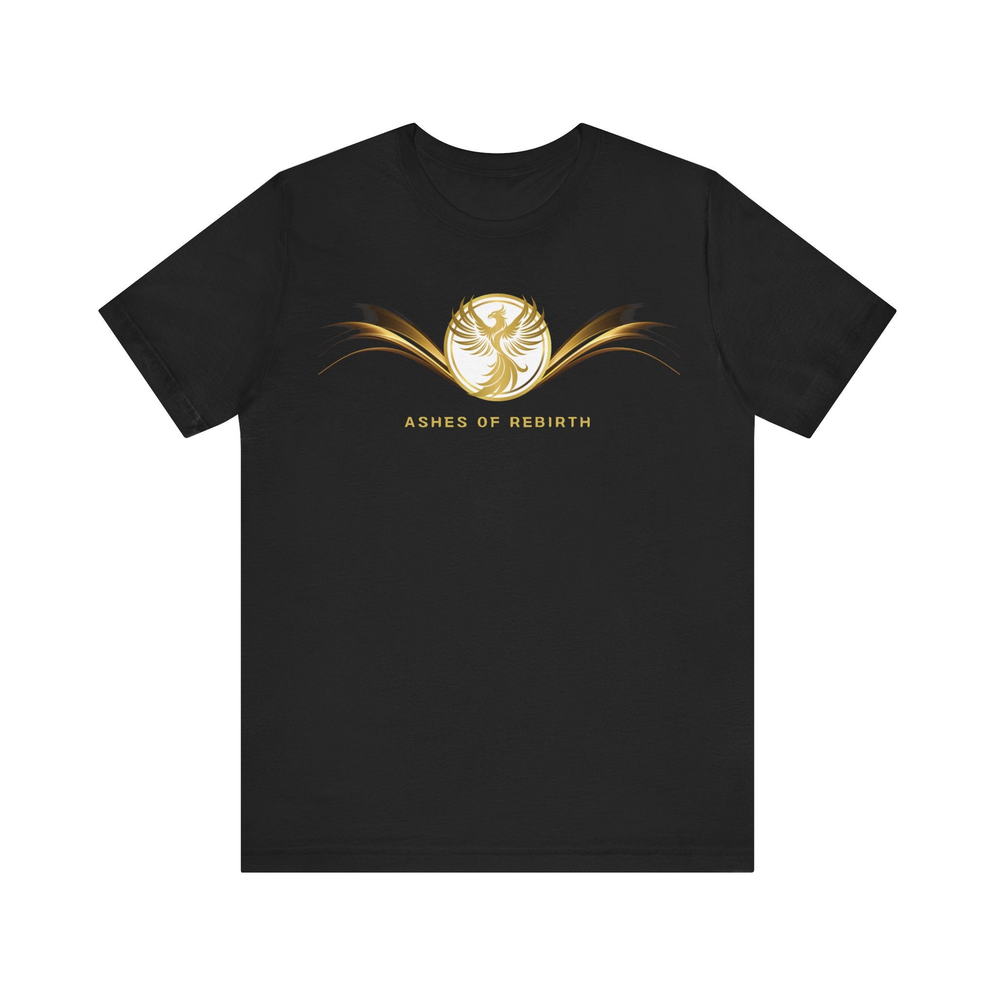 Empowering T-shirt - Zen Phoenix Collection White Rebirth