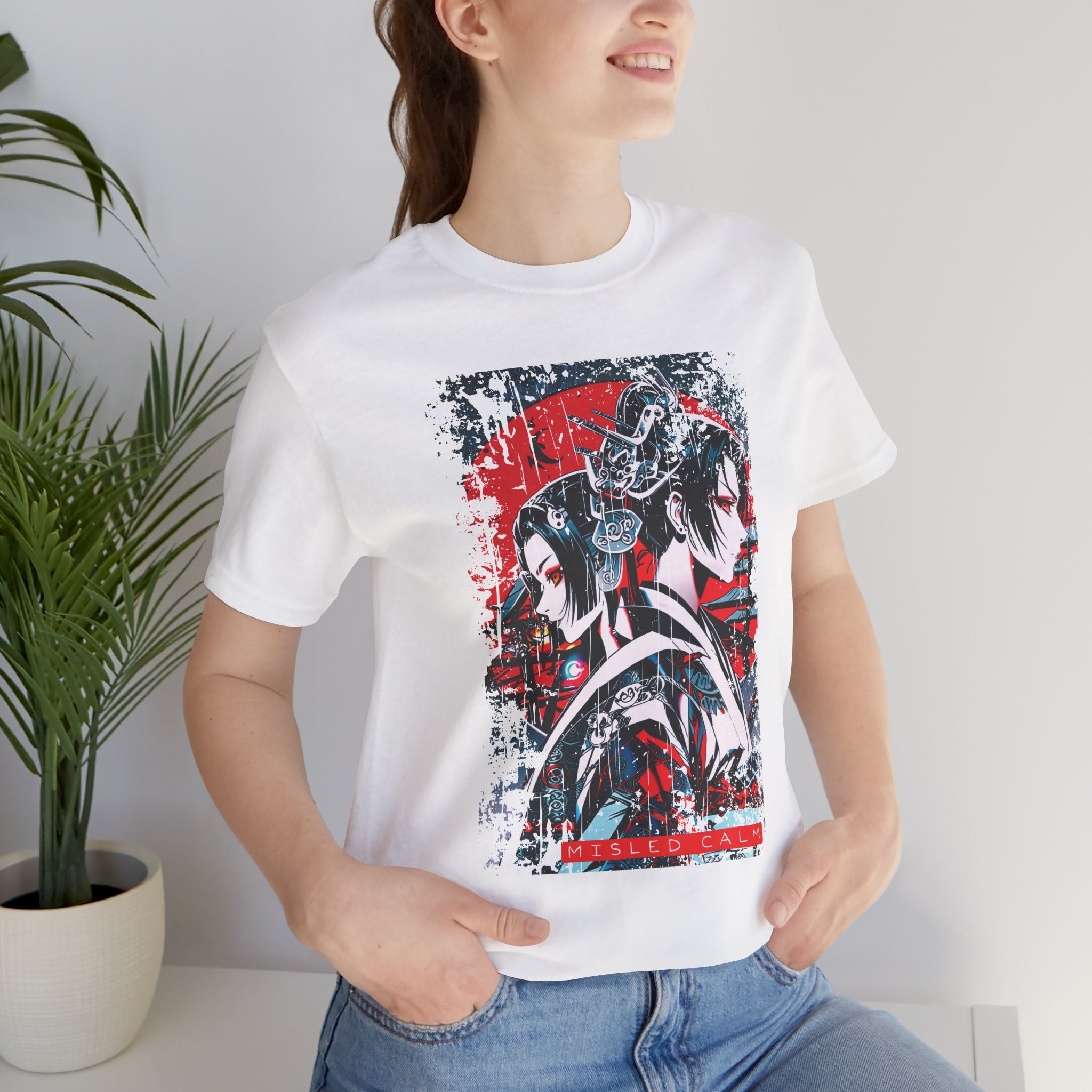 Anime Moon T-Shirt - Misled Calm Tee