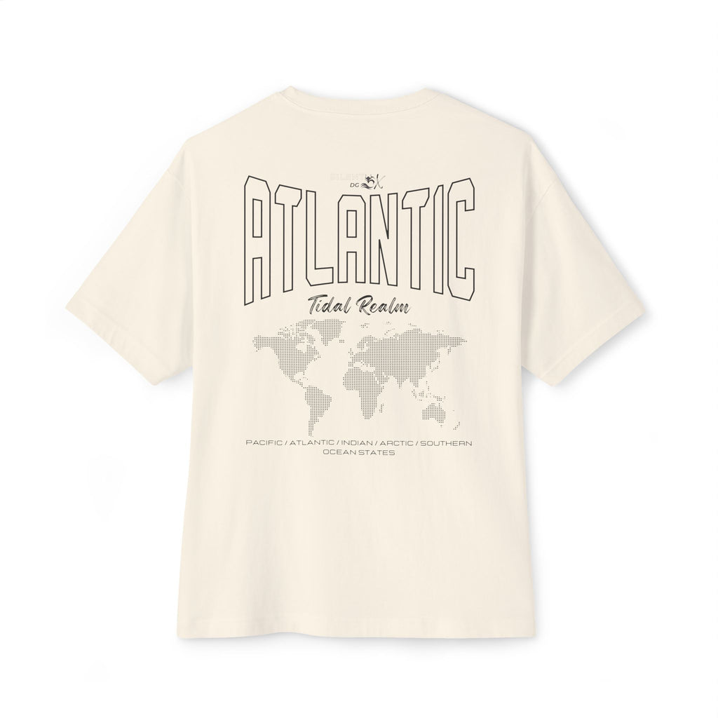5-Oceans Collection Casual Streetwear Tee - Atlantic Ocean Tidal Realm
