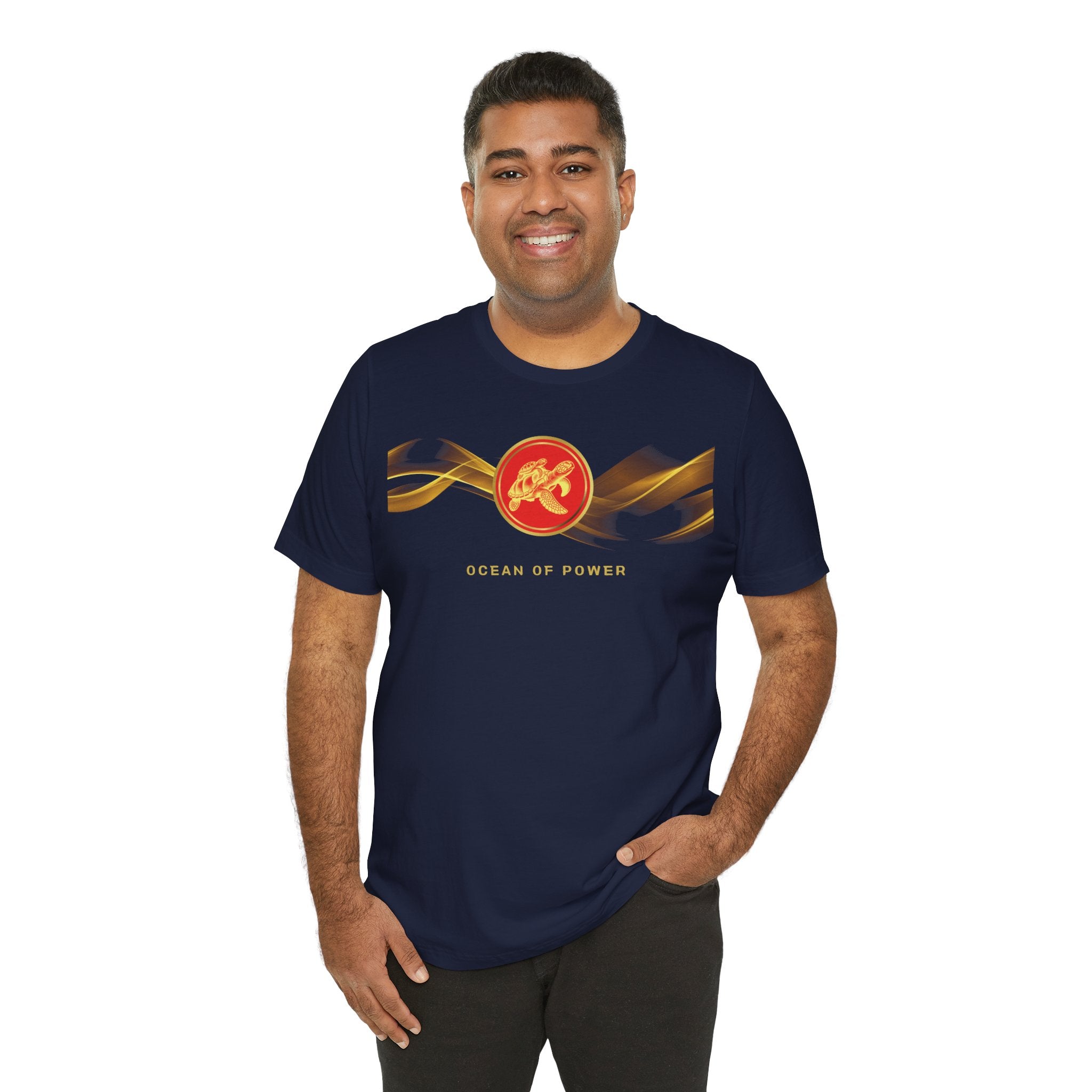 Empowering T-shirt - Zen Turtle Collection Red Power