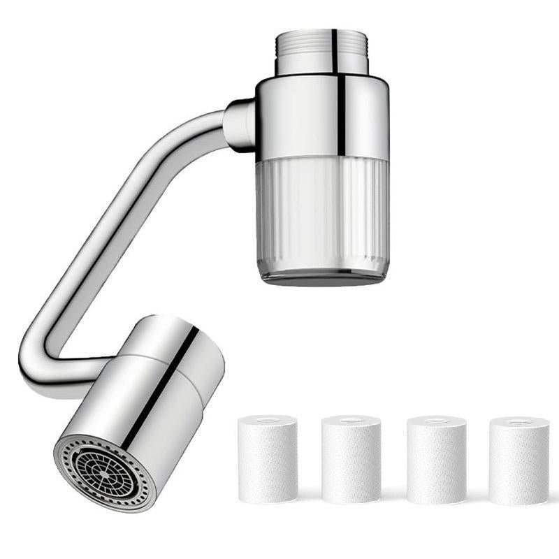 Rotatable Faucet Extension 1440° Dual Sprayer Smart Face Washing Toddler Tap Attachment
