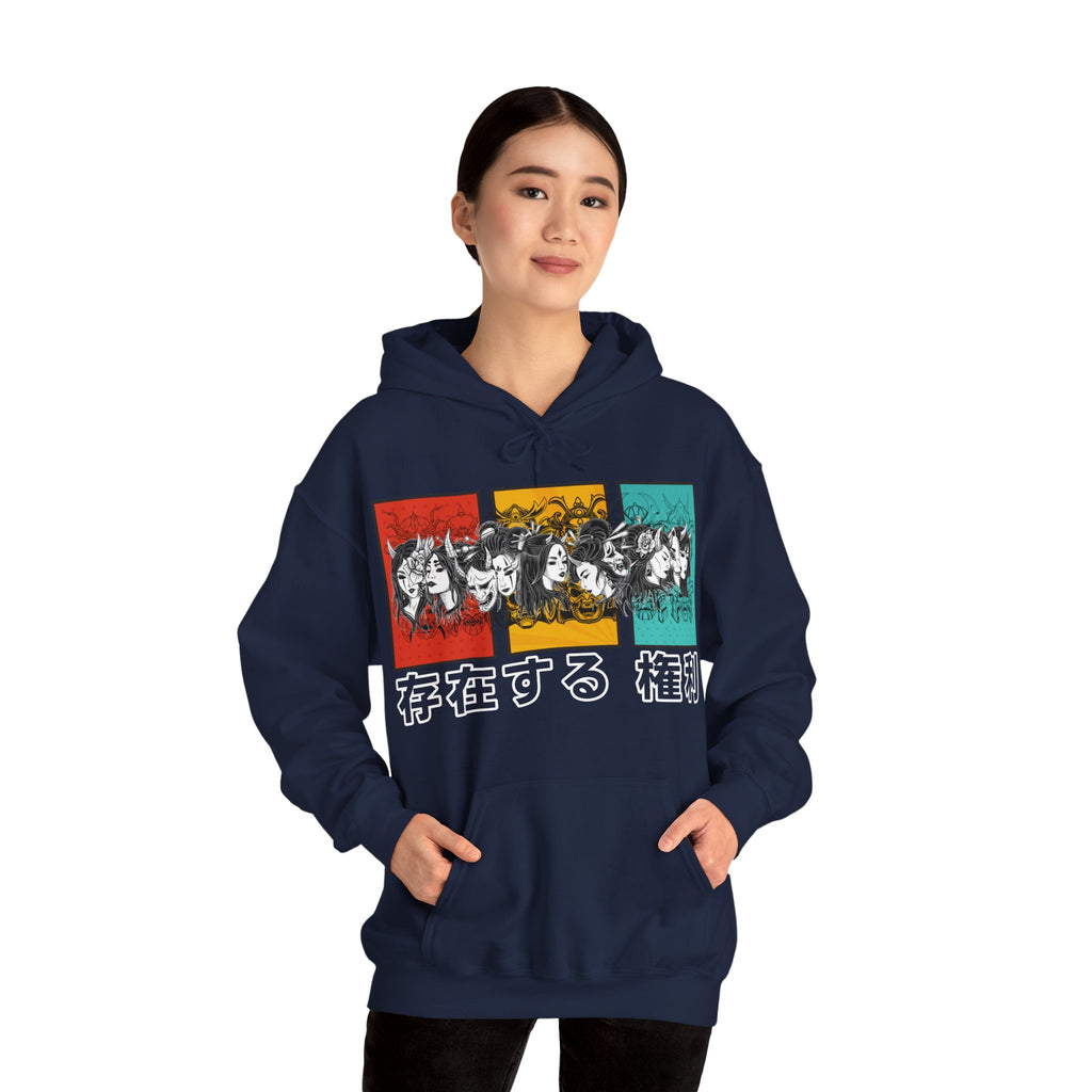 Hooded Sweatshirt Comic - Right To Be