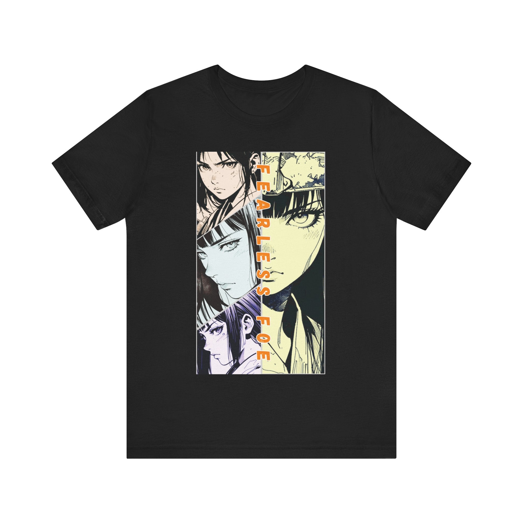 Anime Silent Hero T-shirt - Fearless Foe