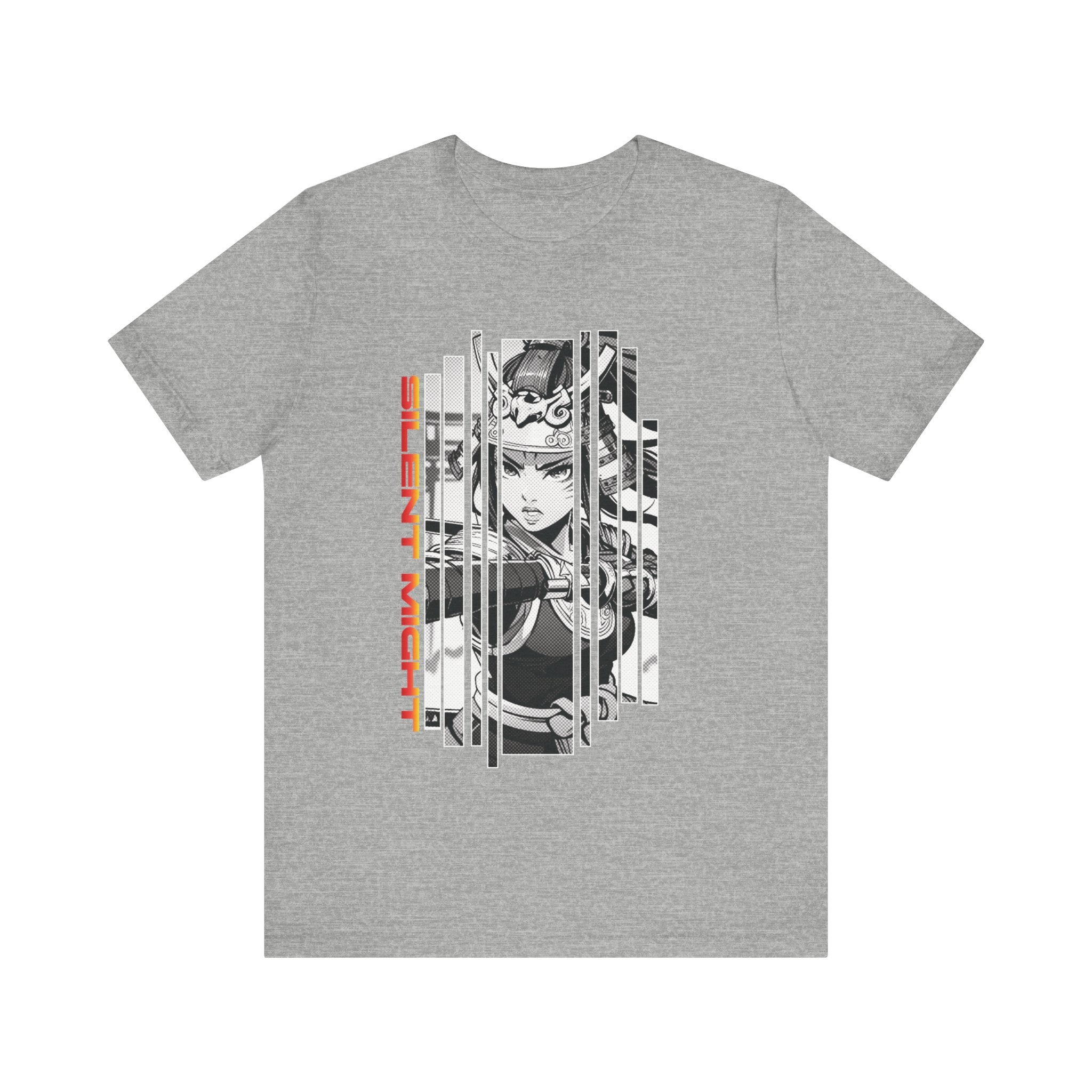 Anime Girl Warrior T-shirt - Silent Might