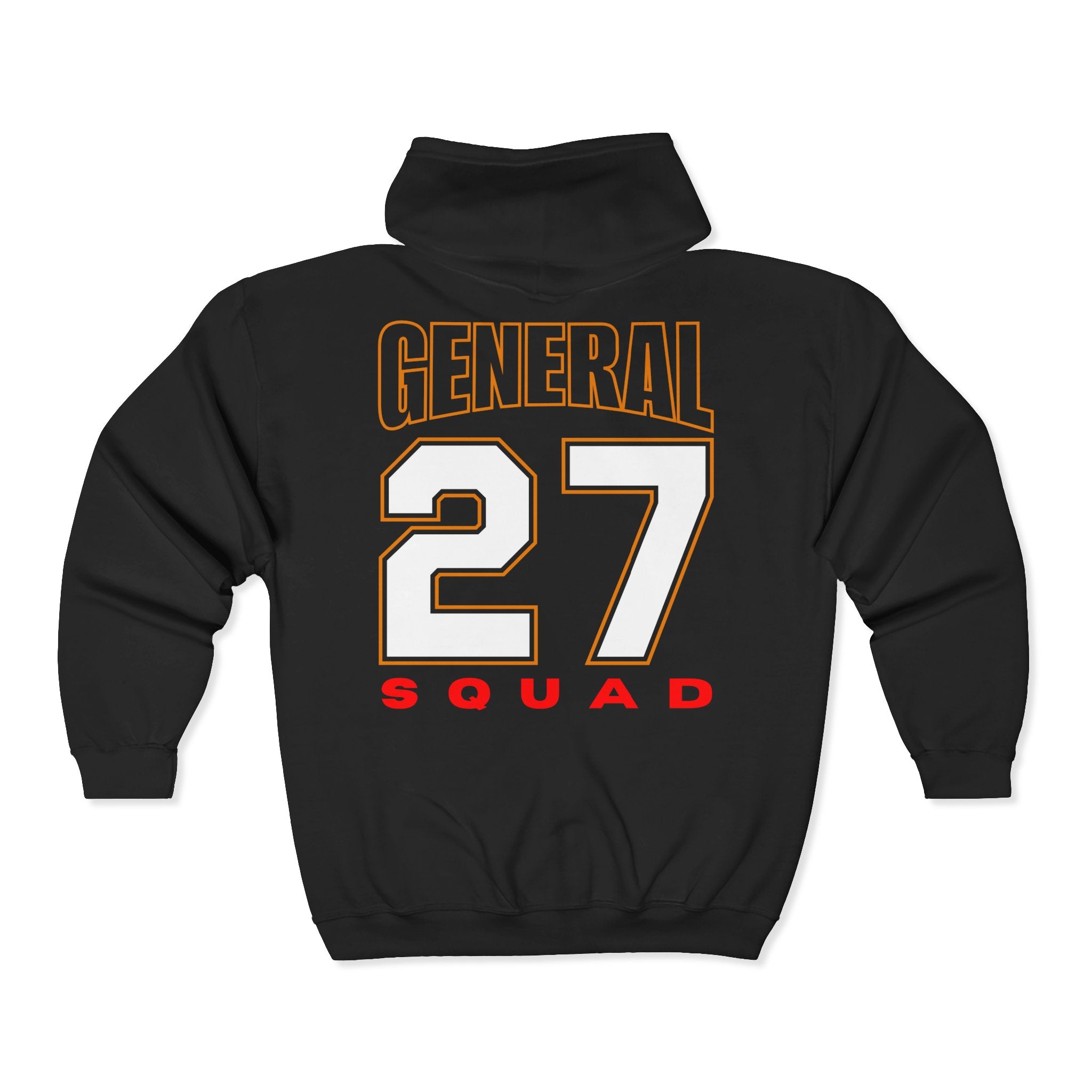 General Numbered Zip Hoodie Collection - 27 General Squad