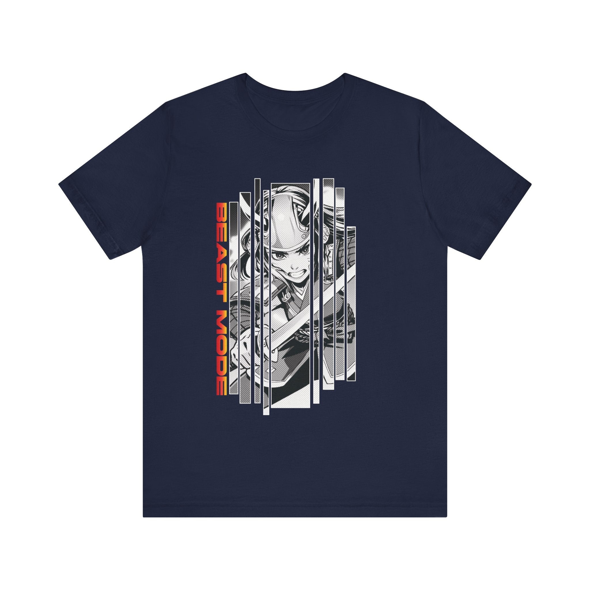 Anime Girl Warrior T-shirt - Beast Mode