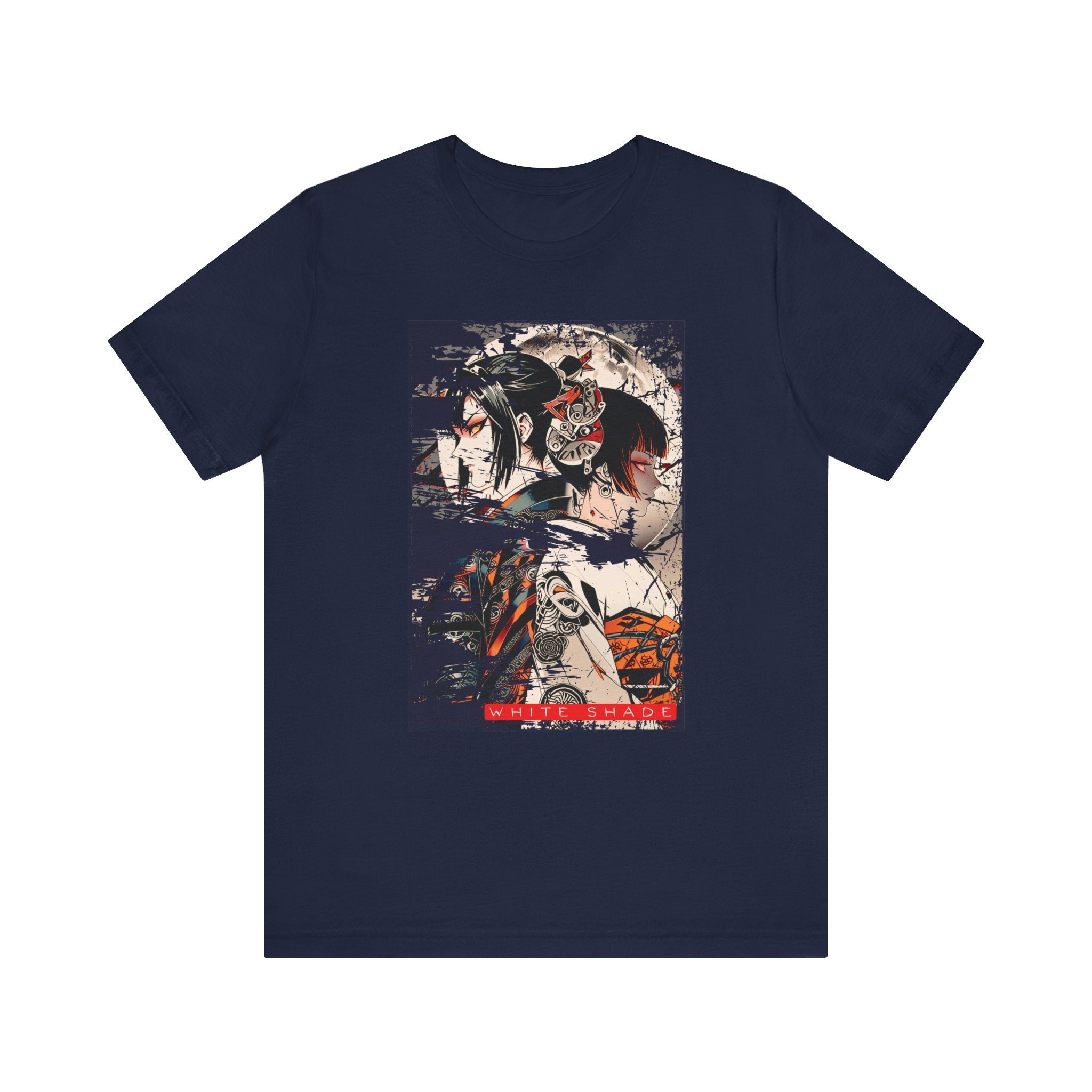 Anime Moon T-Shirt - White Shade Tee