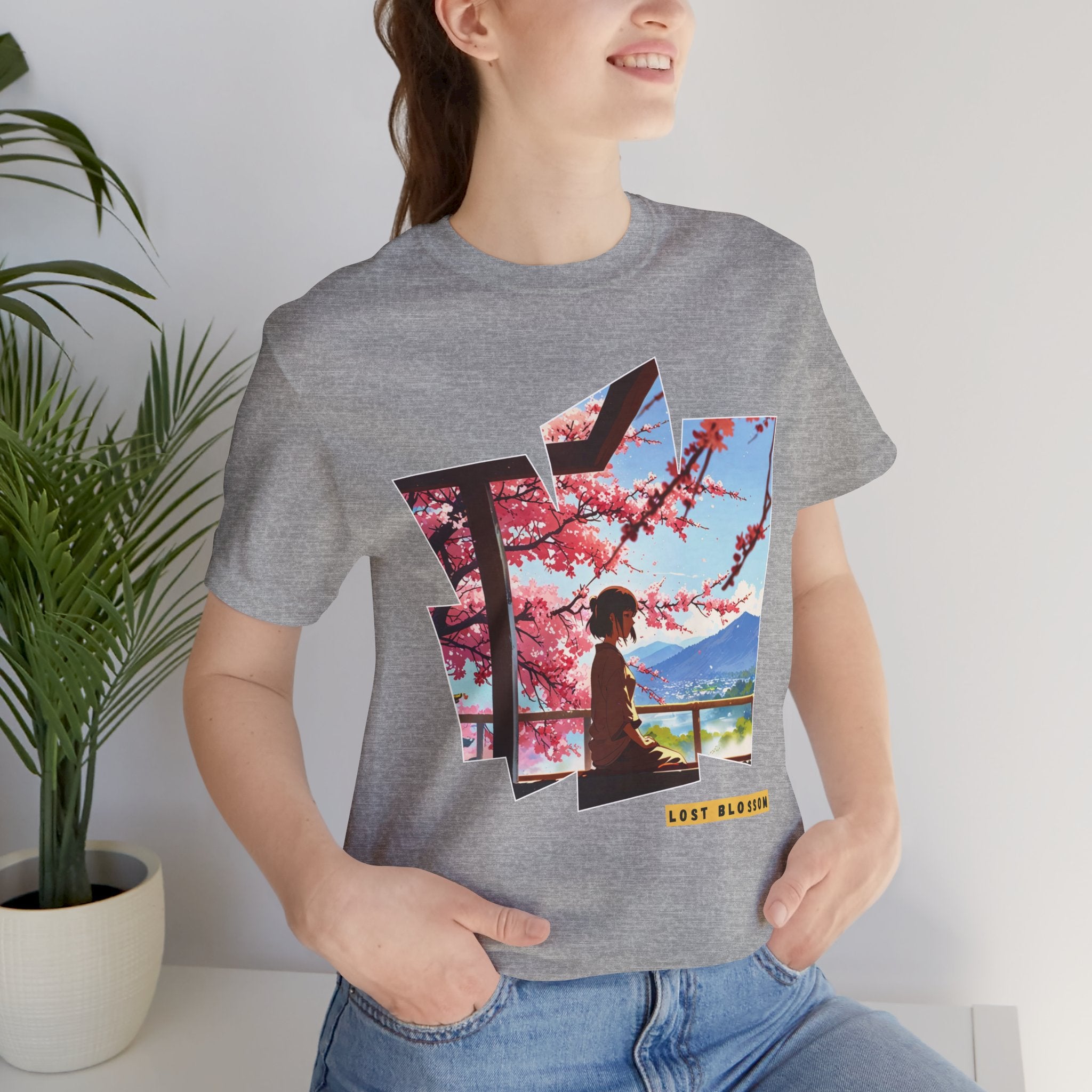 Anime Solace T-shirt - Lost Blossom