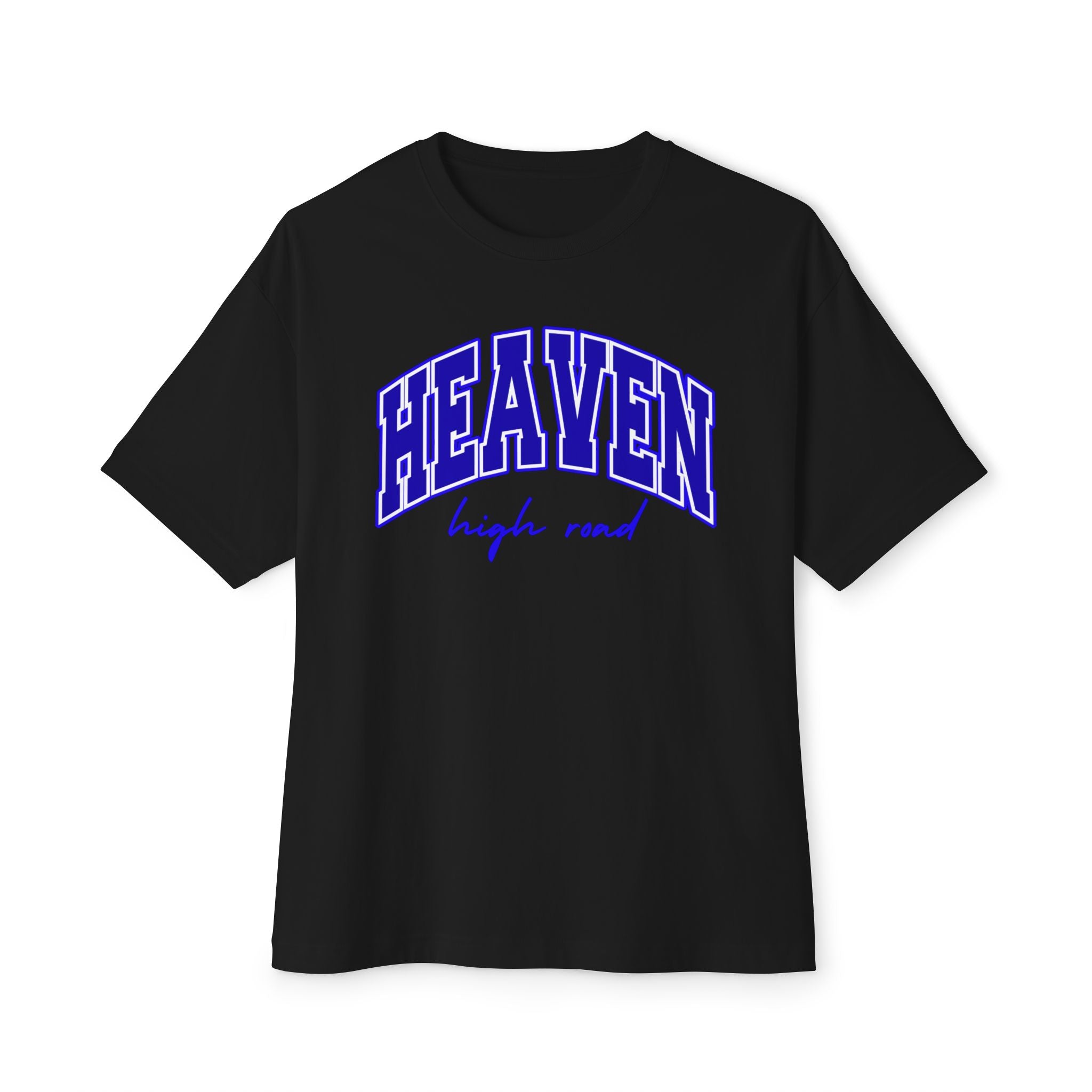 Higher Ground Blue Box-Tee Line - Heaven High Road