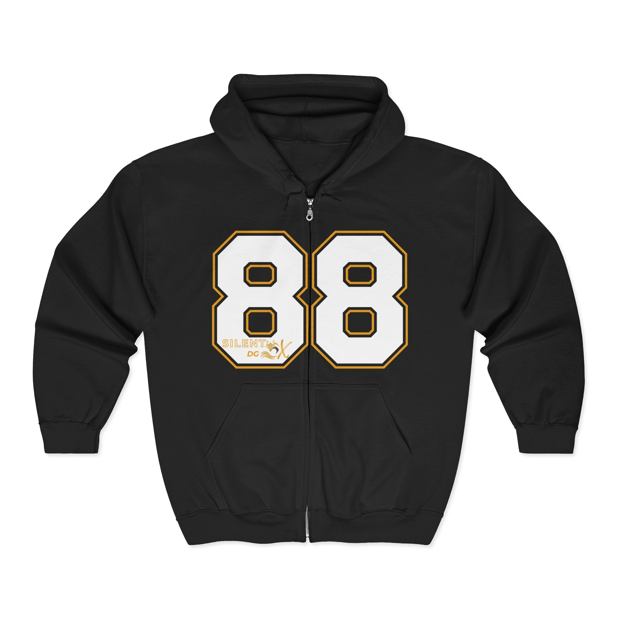 Old School 80's Zipped Hoodie Collection - 88 Moon Walker