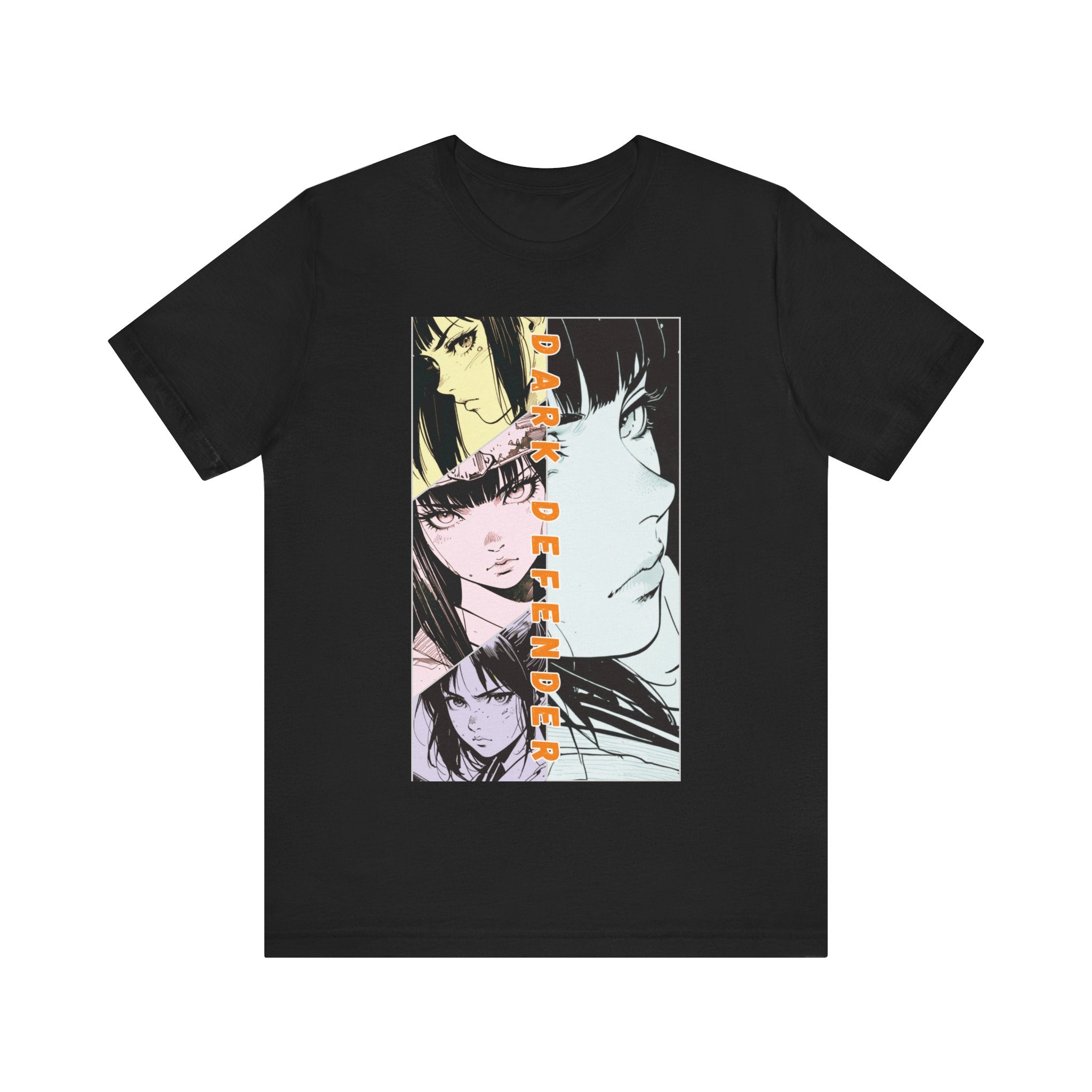 Anime Silent Hero T-shirt - Dark Defender