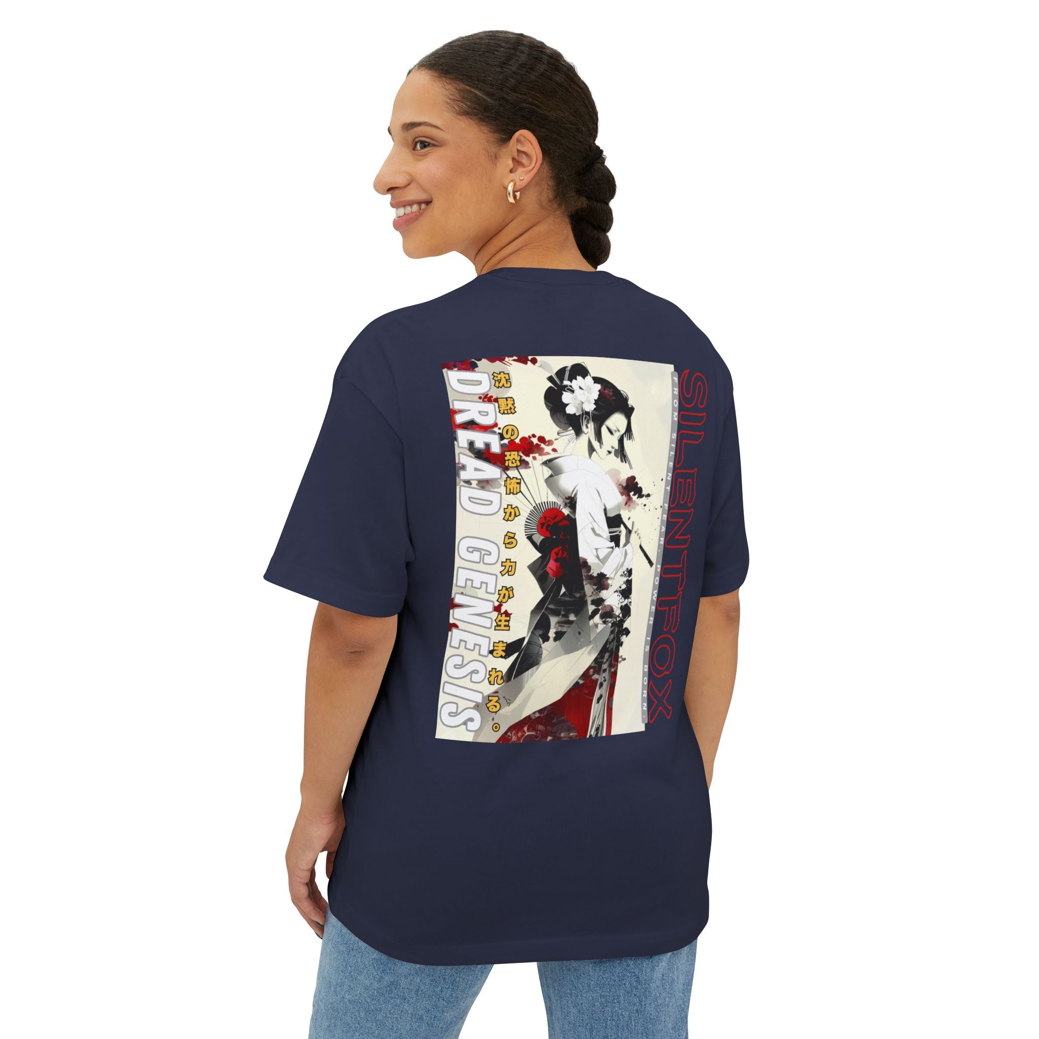 Anime Design Oversize T-shirt - SF Dread Genesis