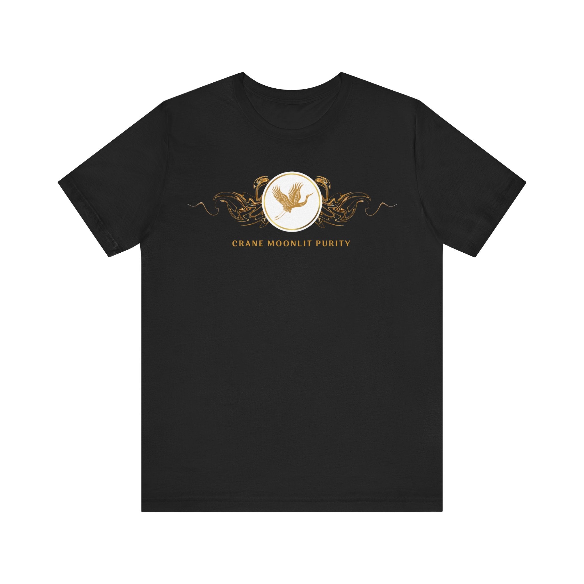 Empowering T-shirt - Zen Crane Collection White Purity