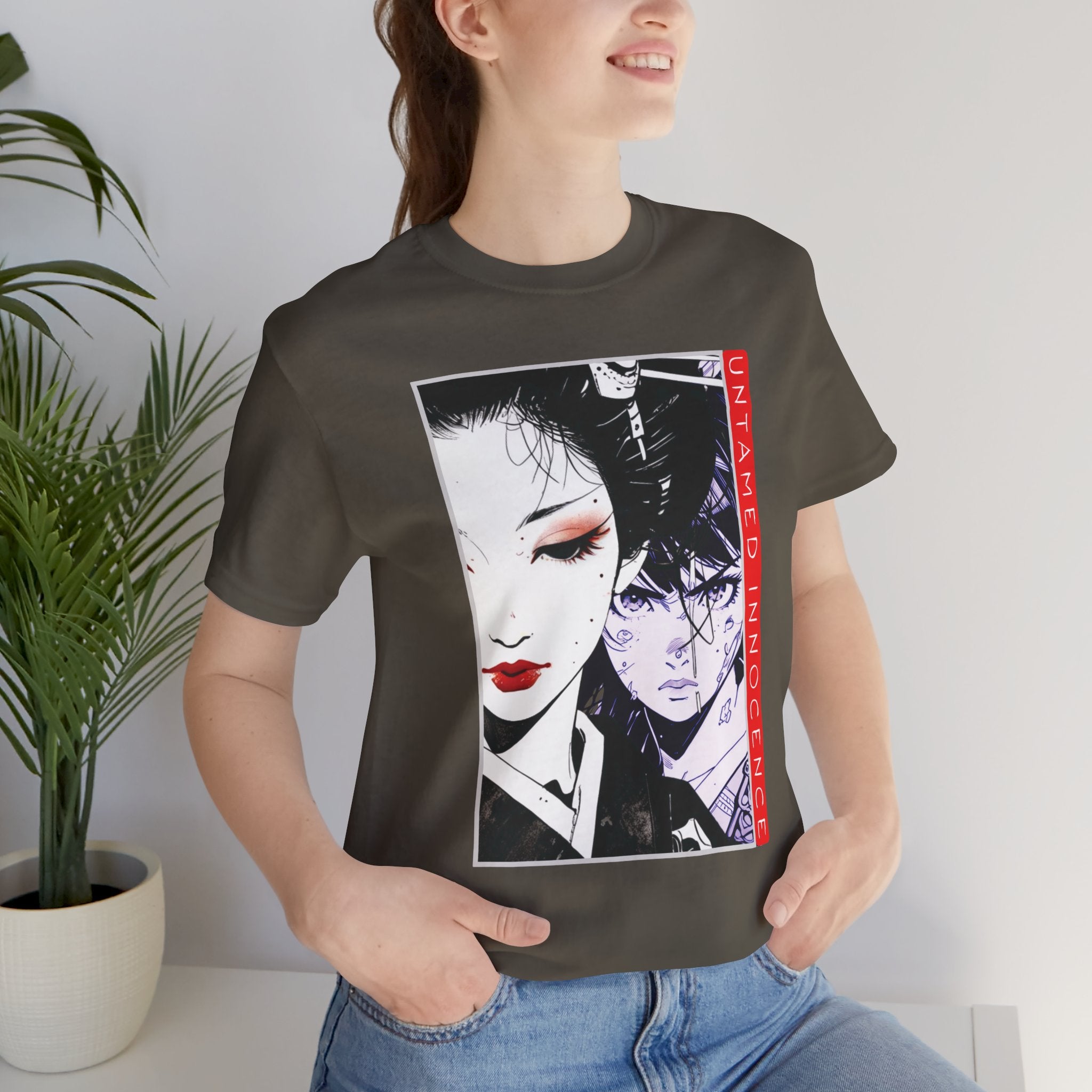 Anime Good Bad T-shirt - Untamed Innocence