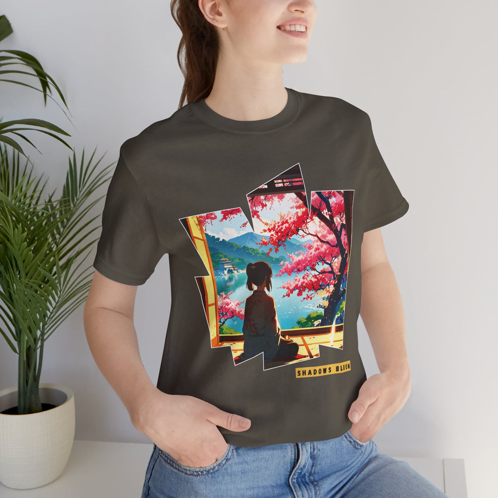 Anime Solace T-shirt - Shadows Bloom