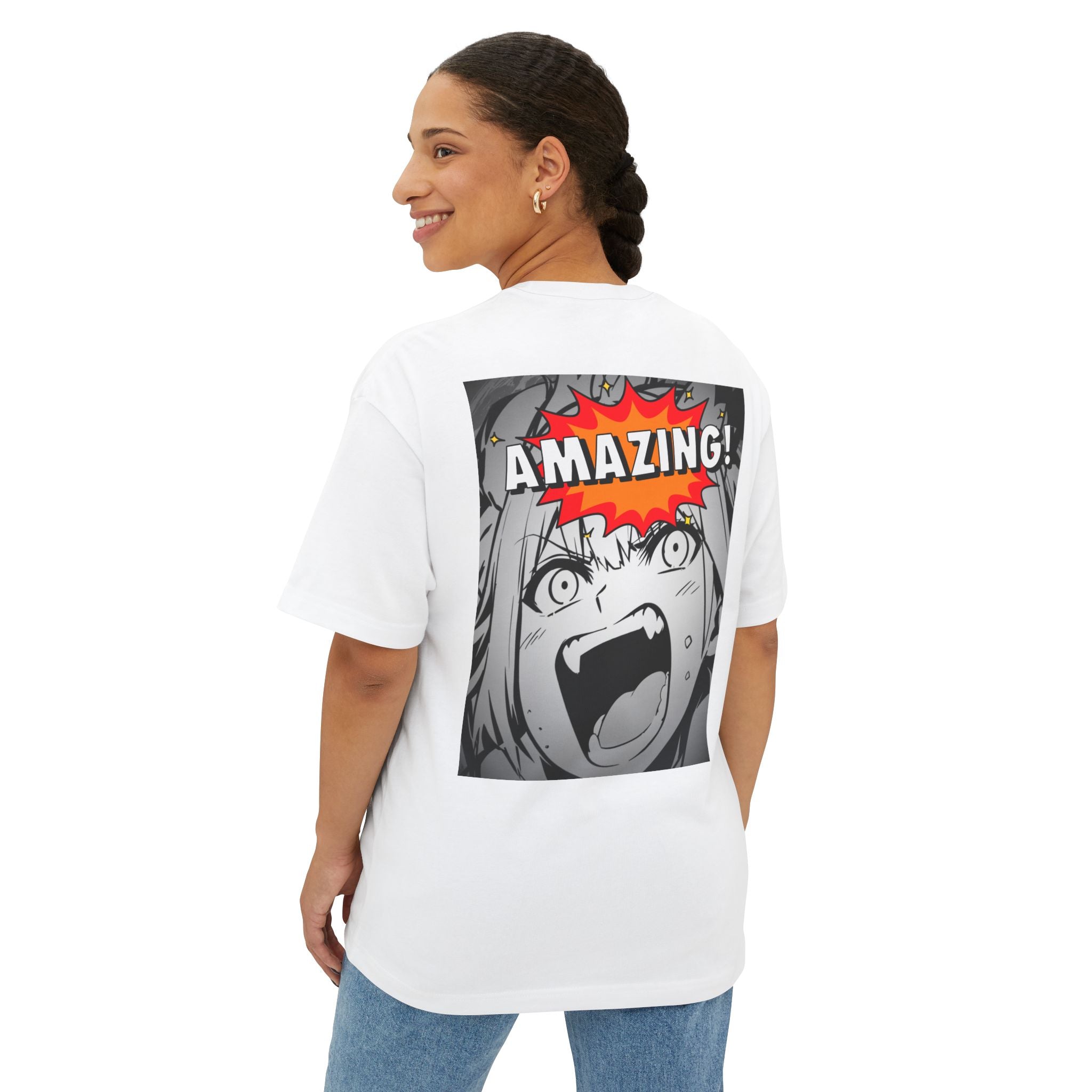 Anime Blurb Casual Streetwear T-shirt - Amazing
