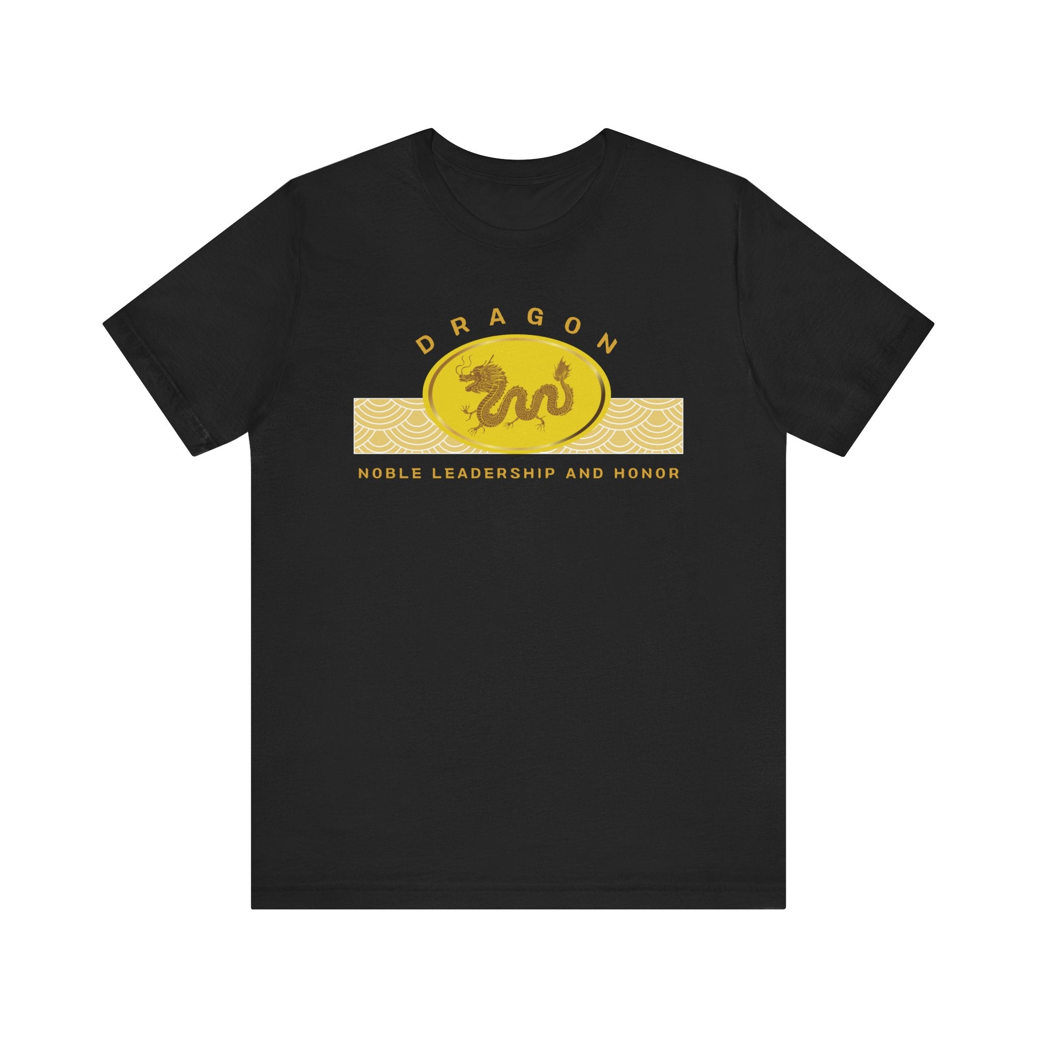 Empowering T-shirt - Zen Dragon Collection Yellow Noble