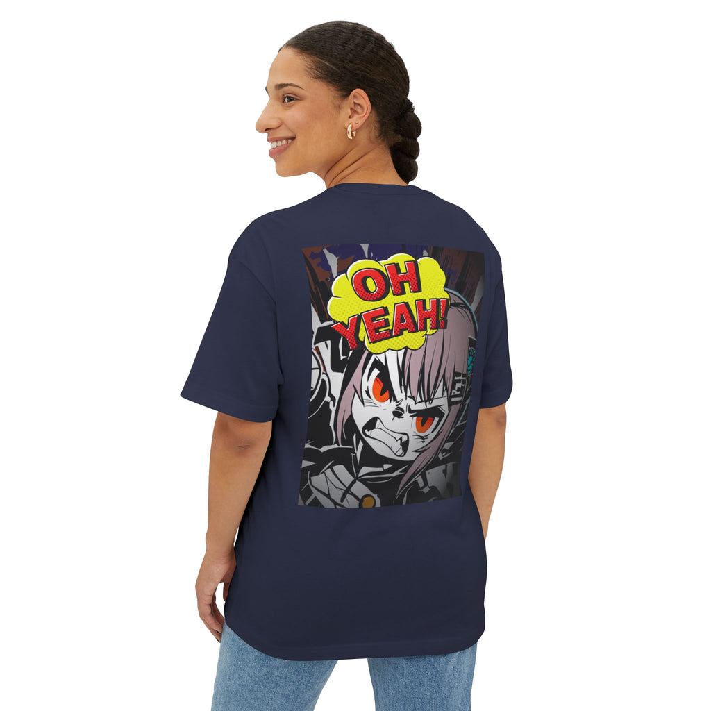 Anime Blurb Casual Streetwear T-shirt - Oh Yeah