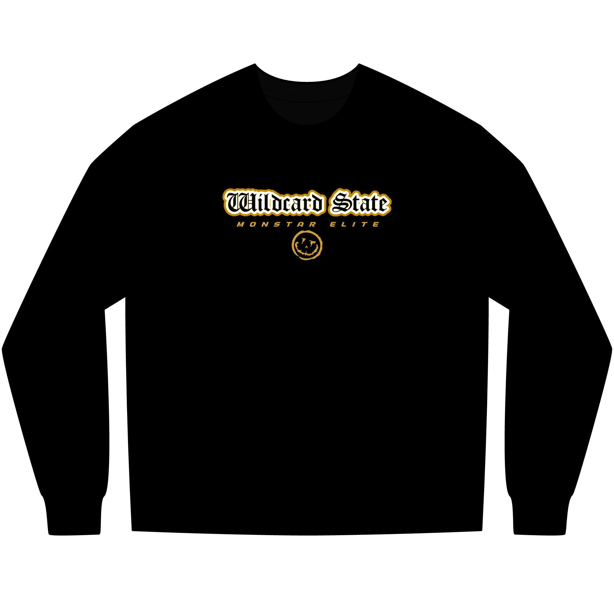 Monstar Elite Long Sleeve T-Shirt Line - Wildcard State