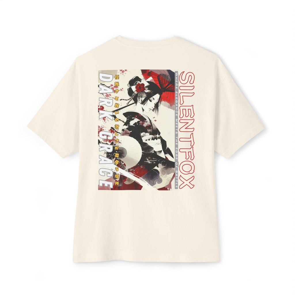 Anime Design Oversize T-shirt - SF Dark Grace