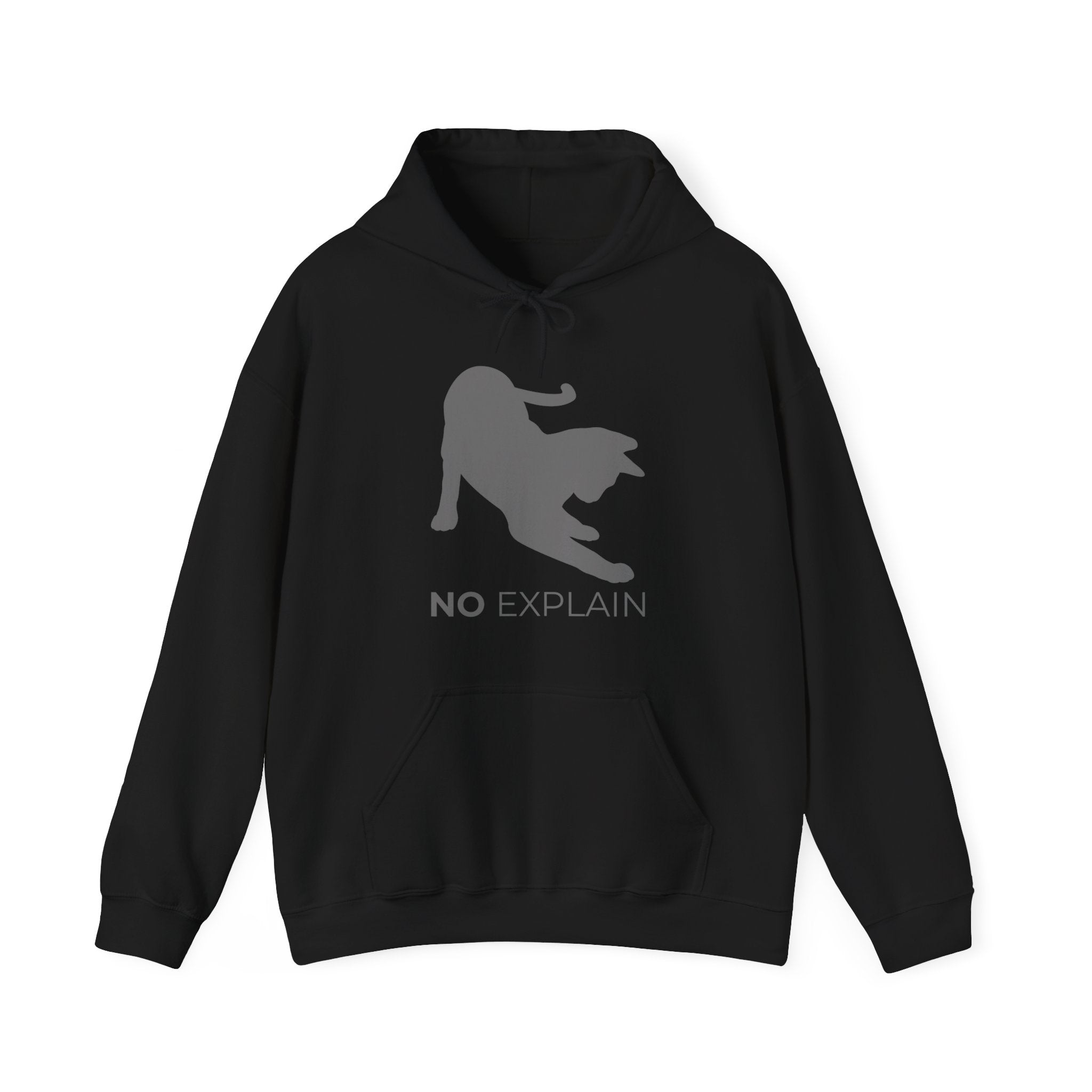 Animal Attitude Hoodie Line - No Explain Cat