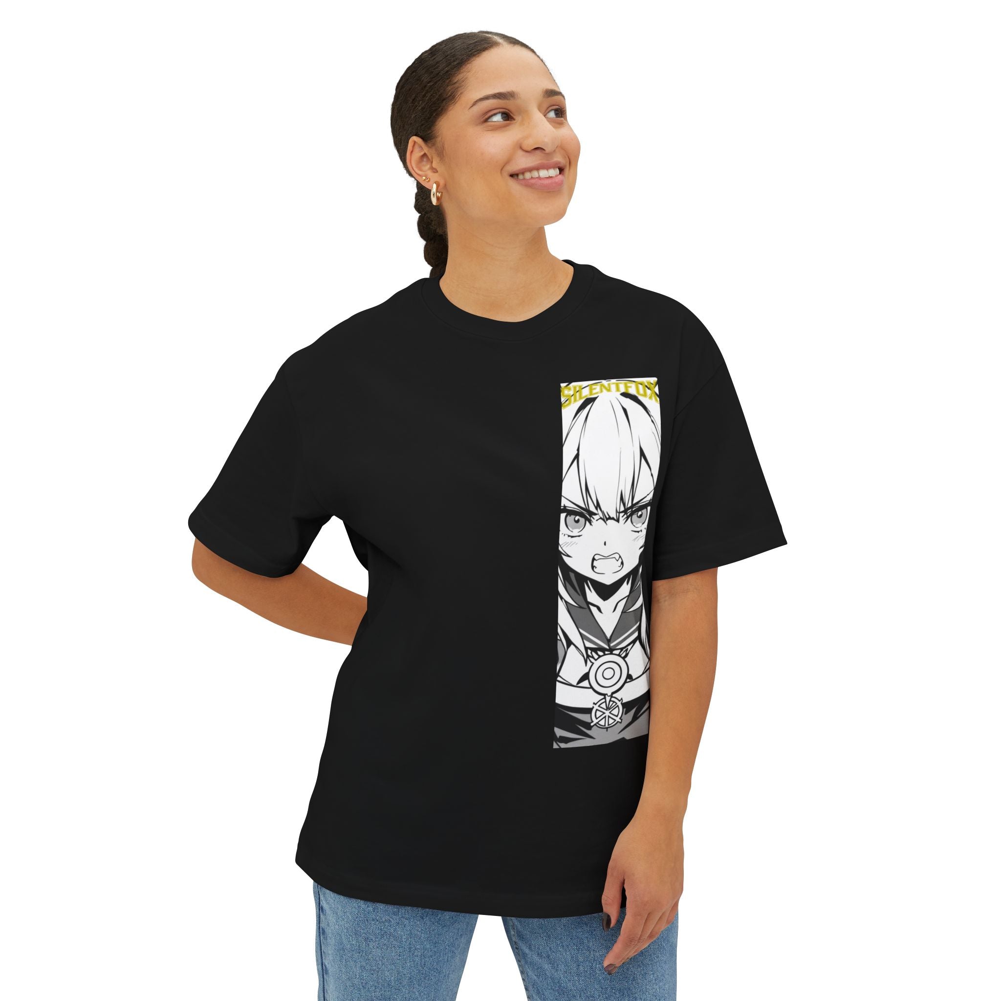 Anime Blurb Casual Streetwear T-shirt - Boo Hoo