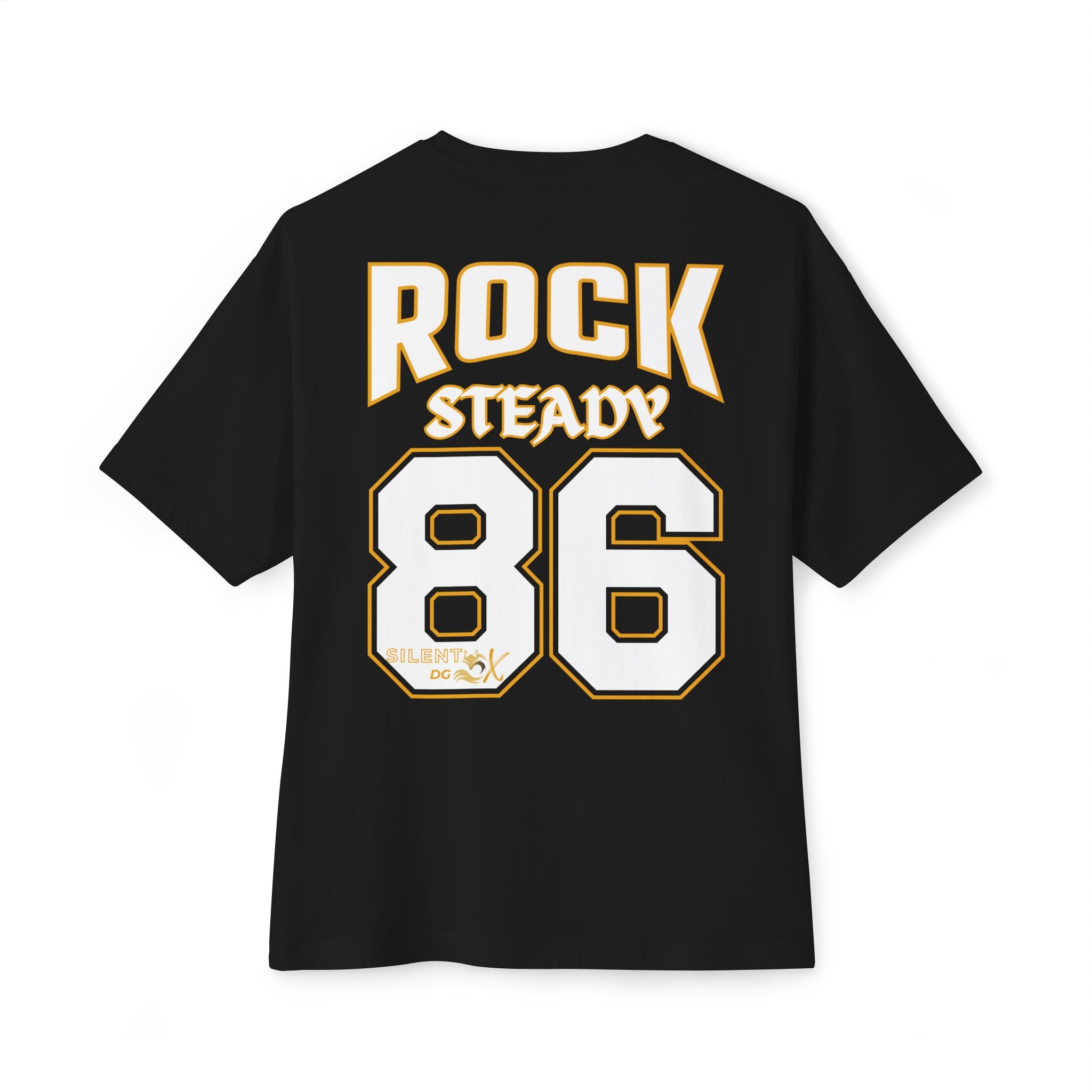 Old School 80's Oversized Casual Streetwear - 86 Rock Steady
