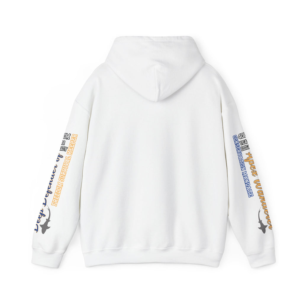 Hooded Sweatshirt Ocean Marine Awareness - Sharks