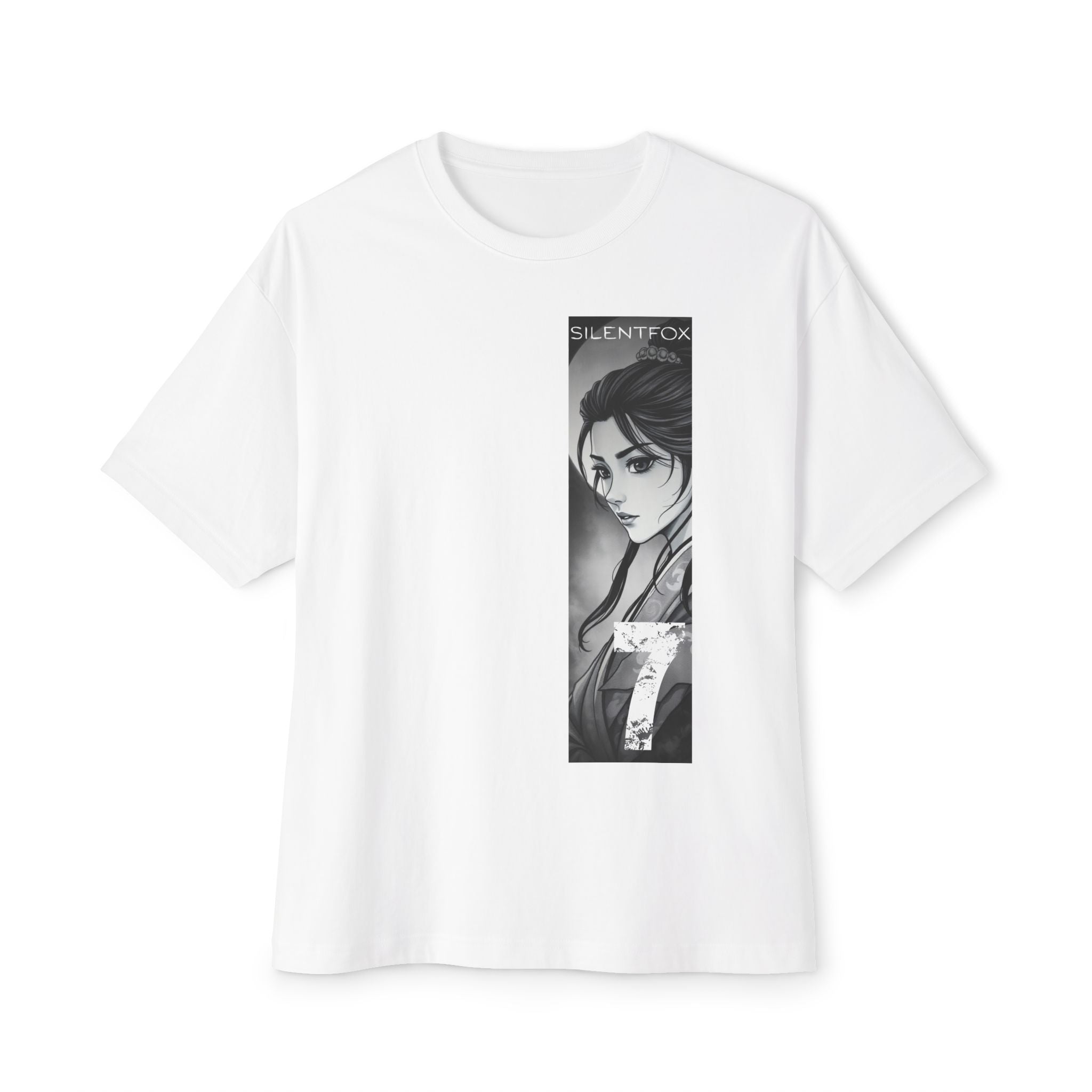 Anime Design Oversize T-shirt - SF Guardian - Dawn #7