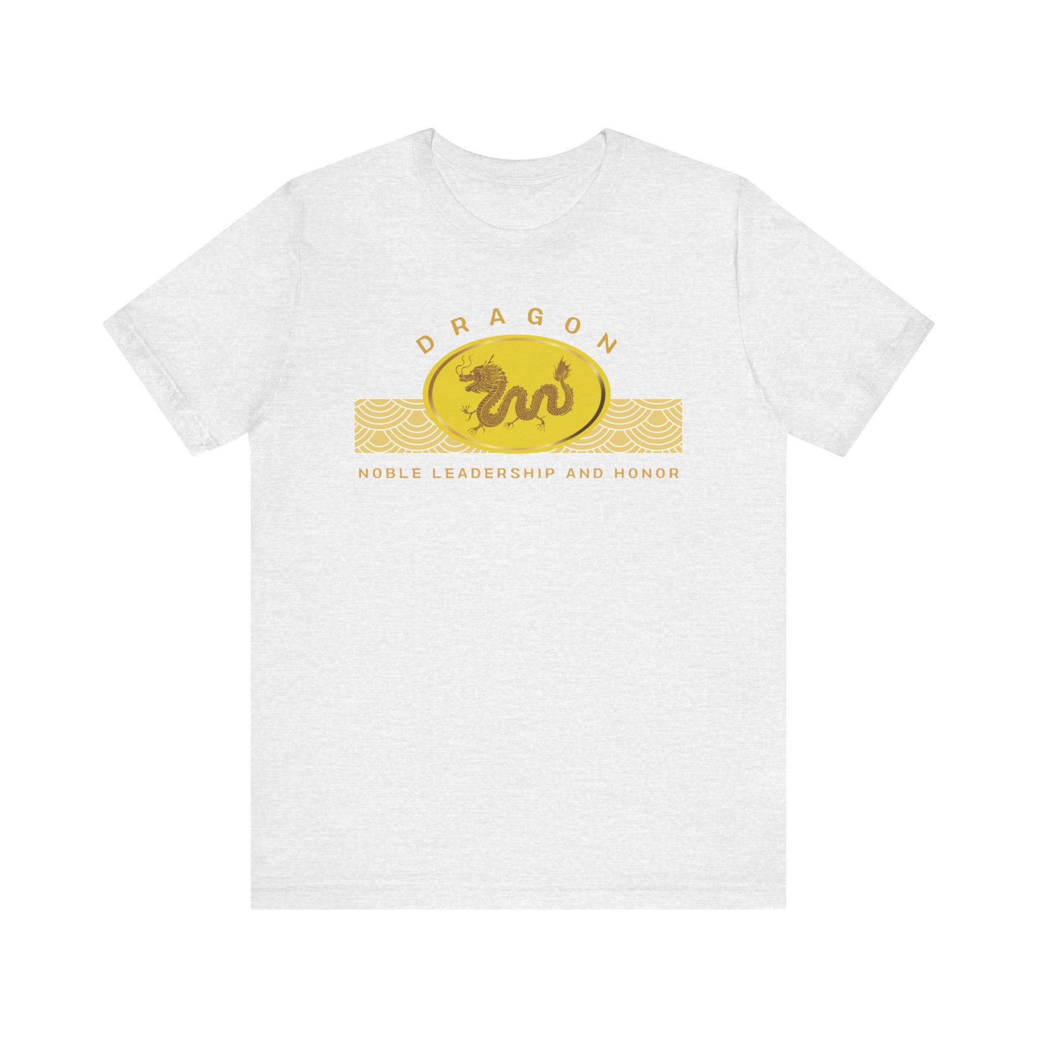 Empowering T-shirt - Zen Dragon Collection Yellow Noble