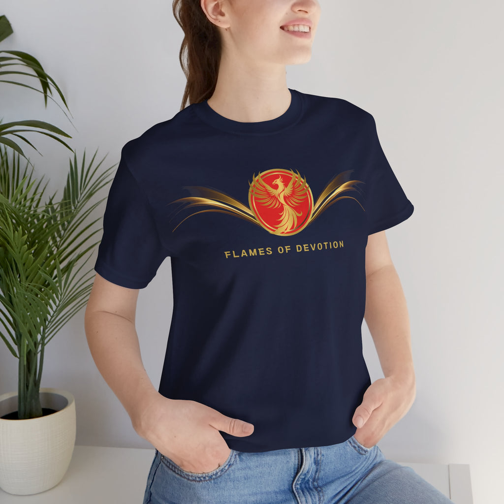 Empowering T-shirt - Zen Phoenix Collection Red Devotion