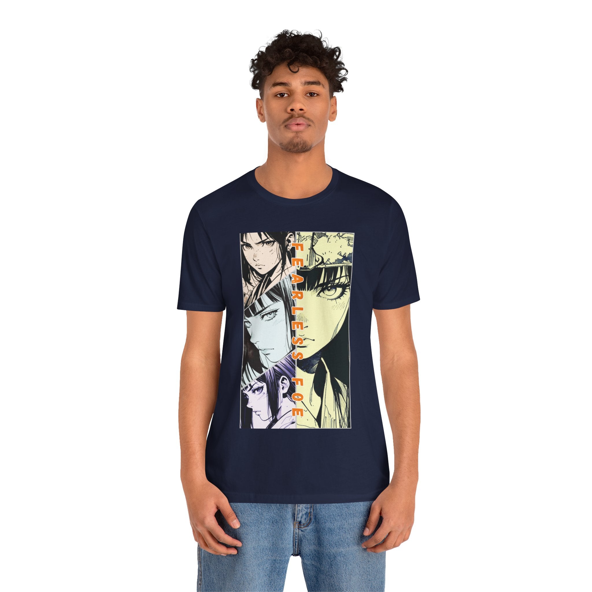 Anime Silent Hero T-shirt - Fearless Foe
