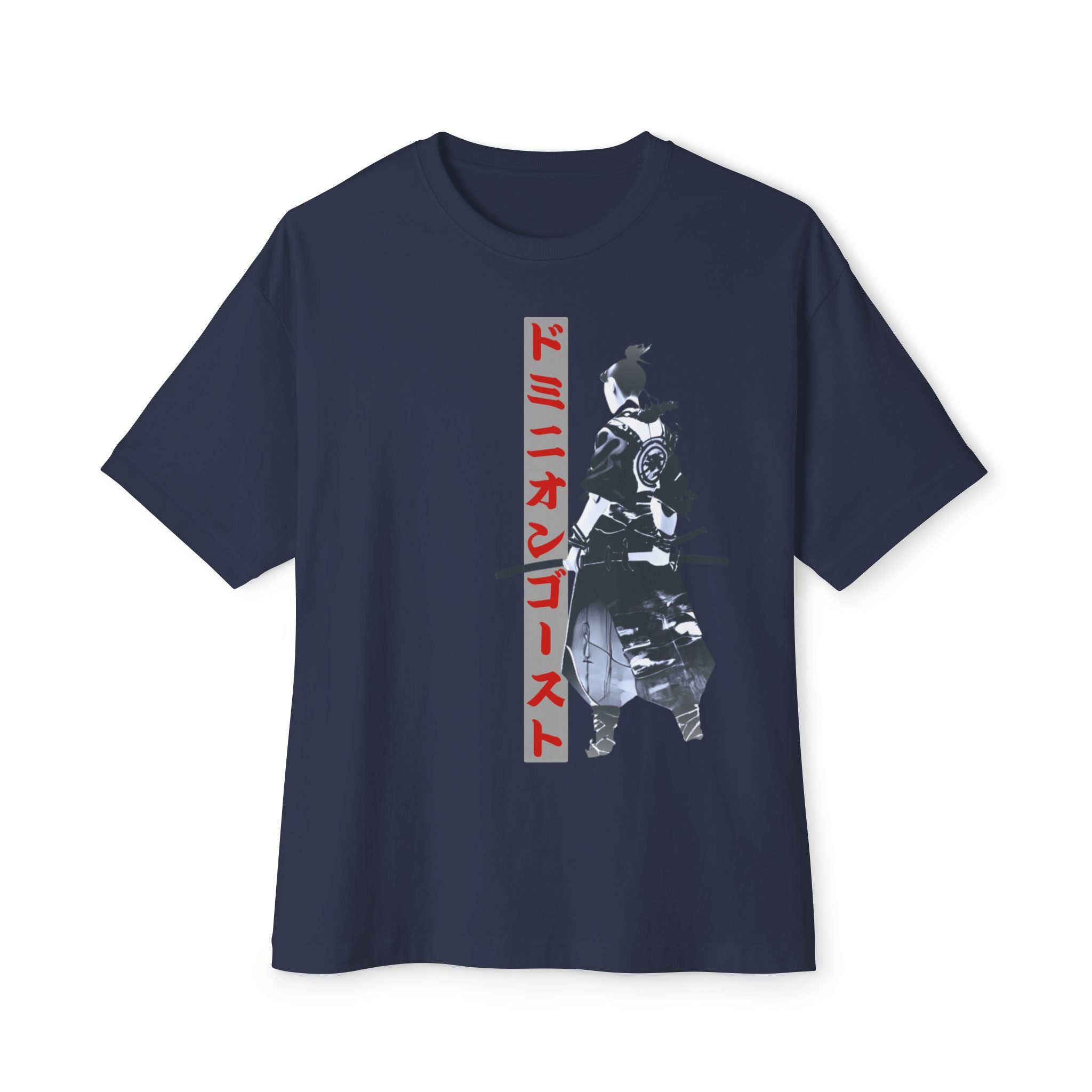 Anime Design Oversize T-shirt - SF Dominion Ghost