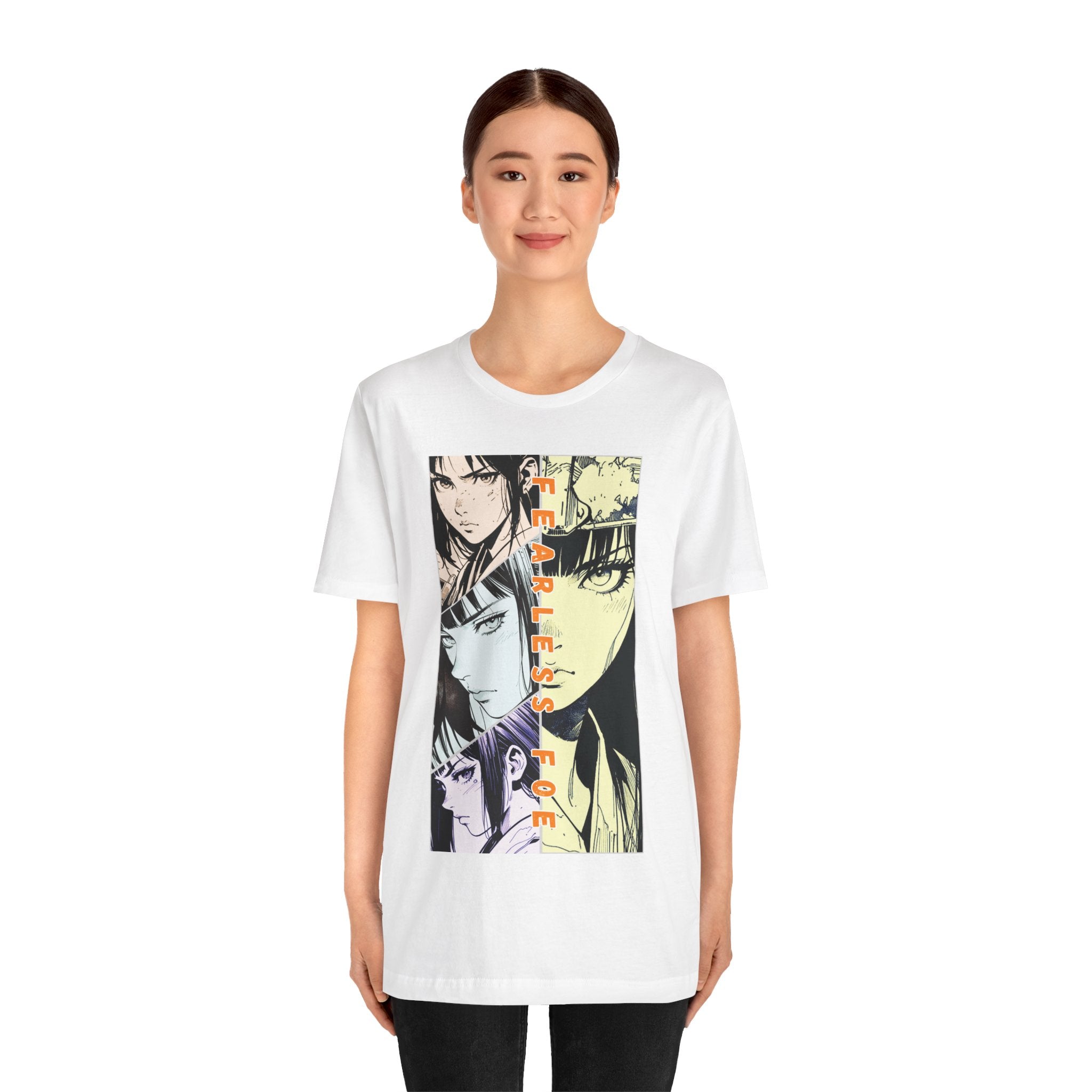 Anime Silent Hero T-shirt - Fearless Foe