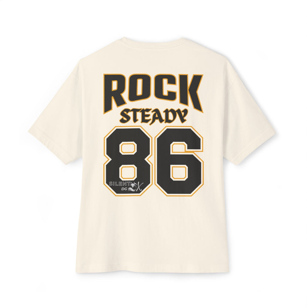Old School 80's Oversized Casual Streetwear - 86 Rock Steady