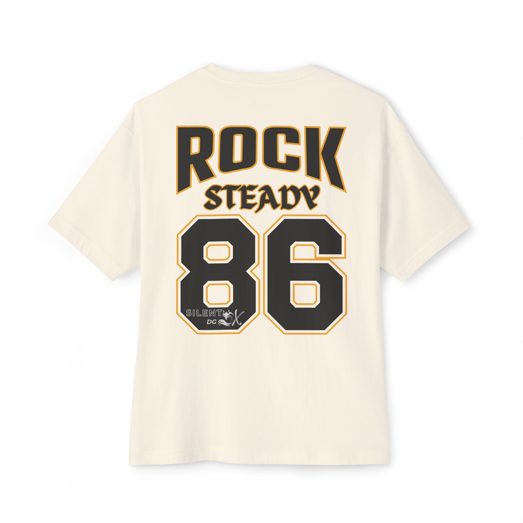 Old School 80's Oversized Casual Streetwear - 86 Rock Steady