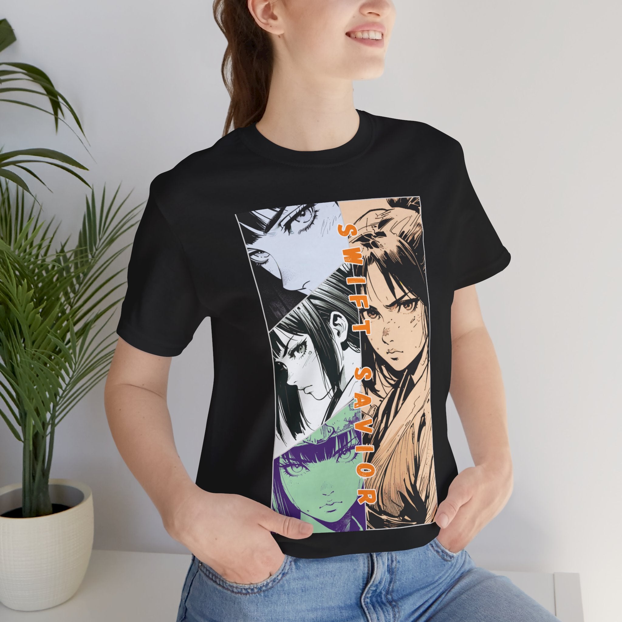 Anime Silent Hero T-shirt - Swift Savior