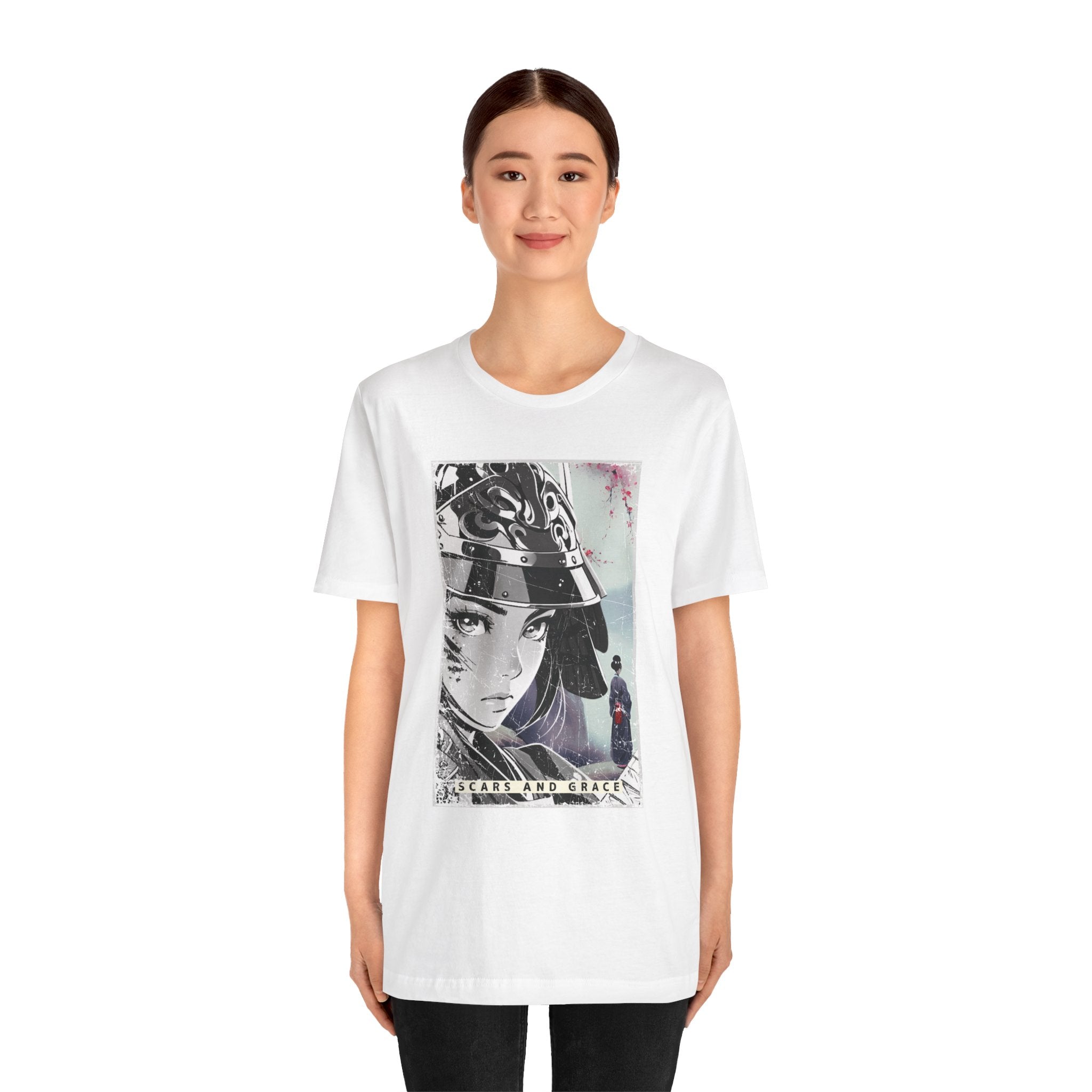 Anime Warrior Girl T-shirt - Scars And Grace