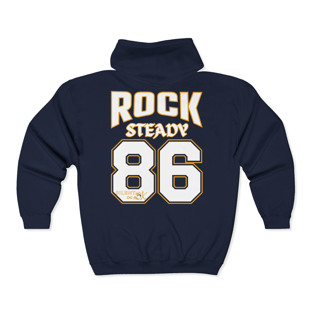 Old School 80's Zipped Hoodie Collection - 86 Rock Steady