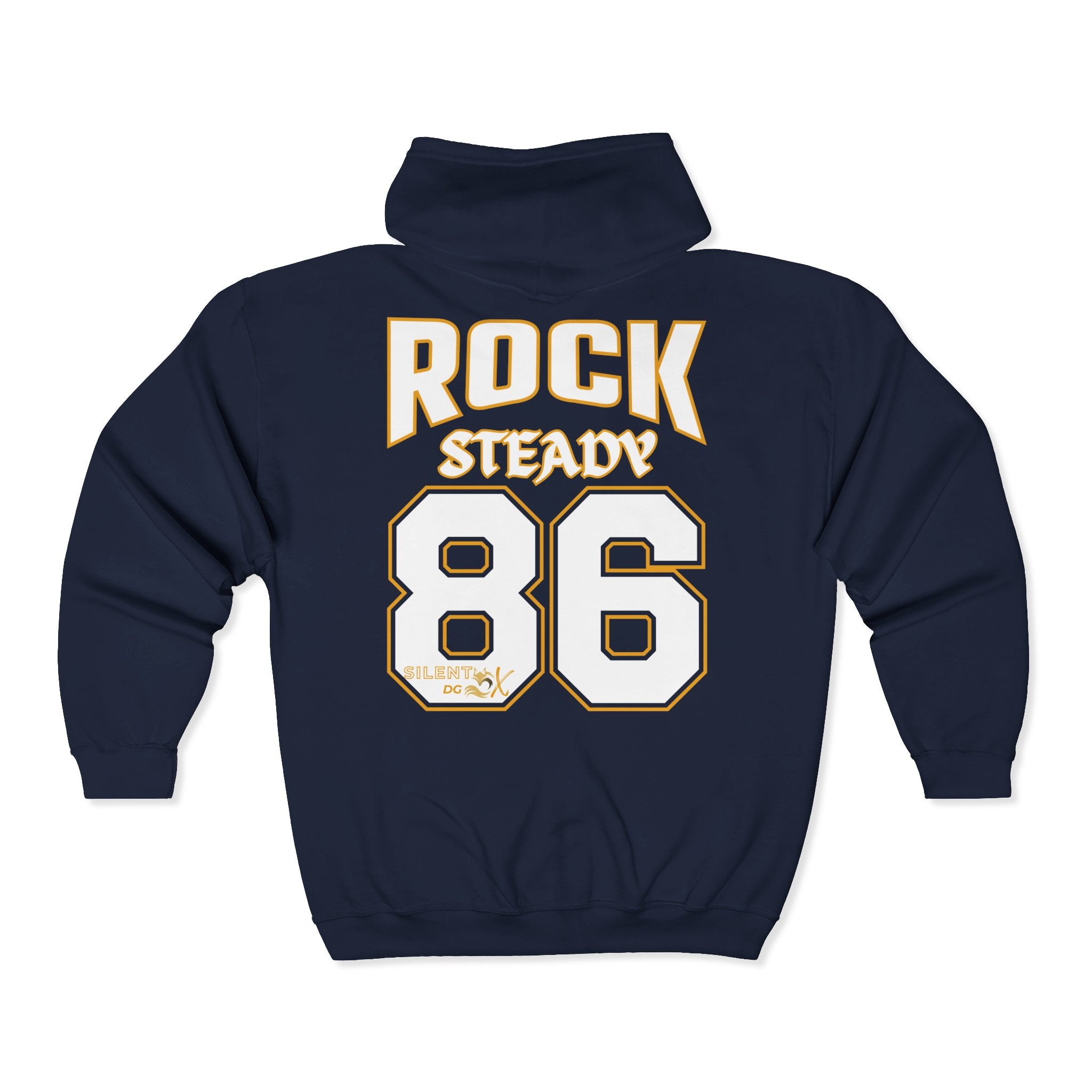 Old School 80's Zipped Hoodie Collection - 86 Rock Steady