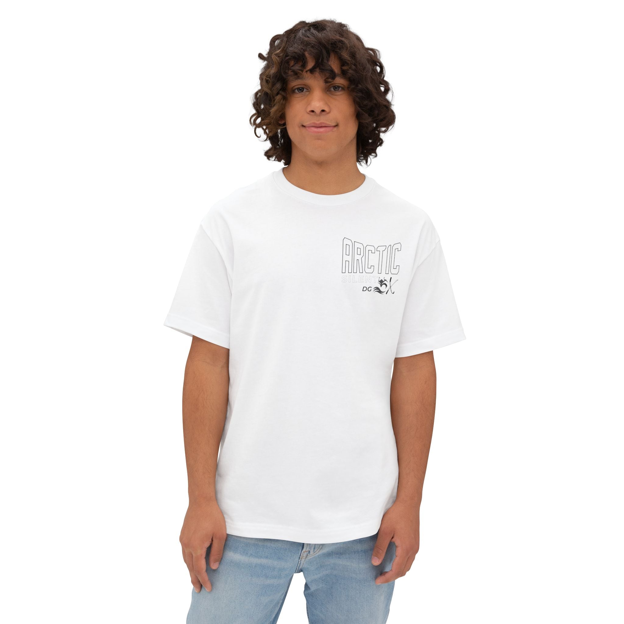 5-Oceans Collection Casual Streetwear Tee - Arctic Ocean Iceborn Silence