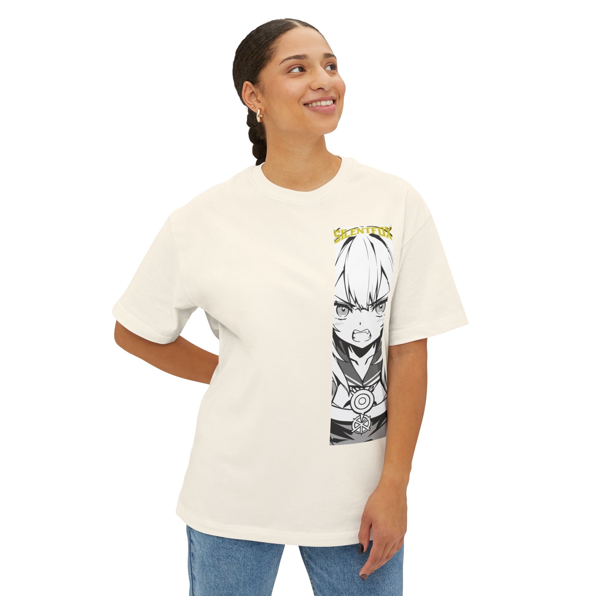 Anime Blurb Casual Streetwear T-shirt - Boo Hoo
